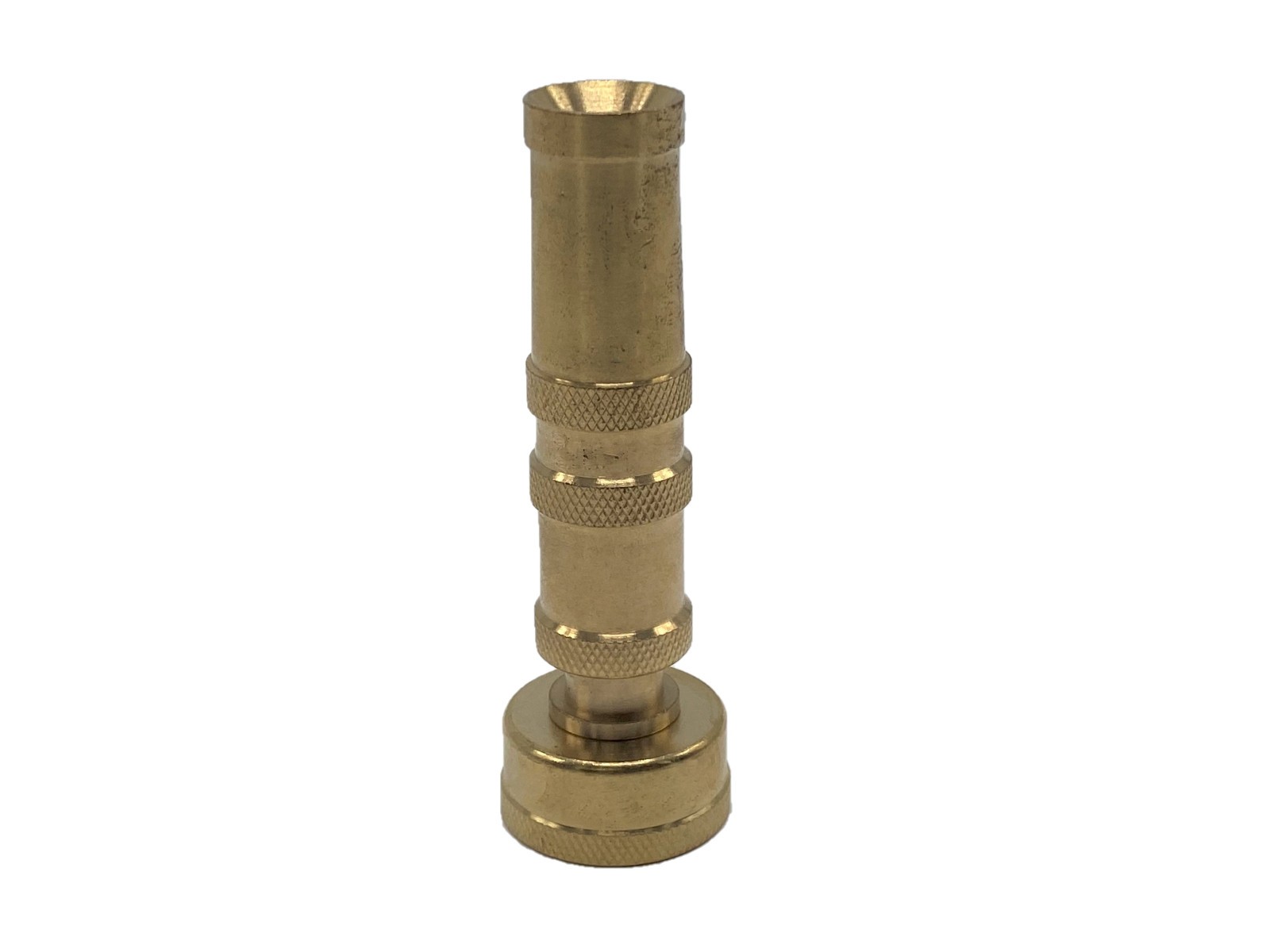 Solid Brass Garden Spray Nozzle 4" Adjustable Twist Water Hose USA Stock 2 PACK