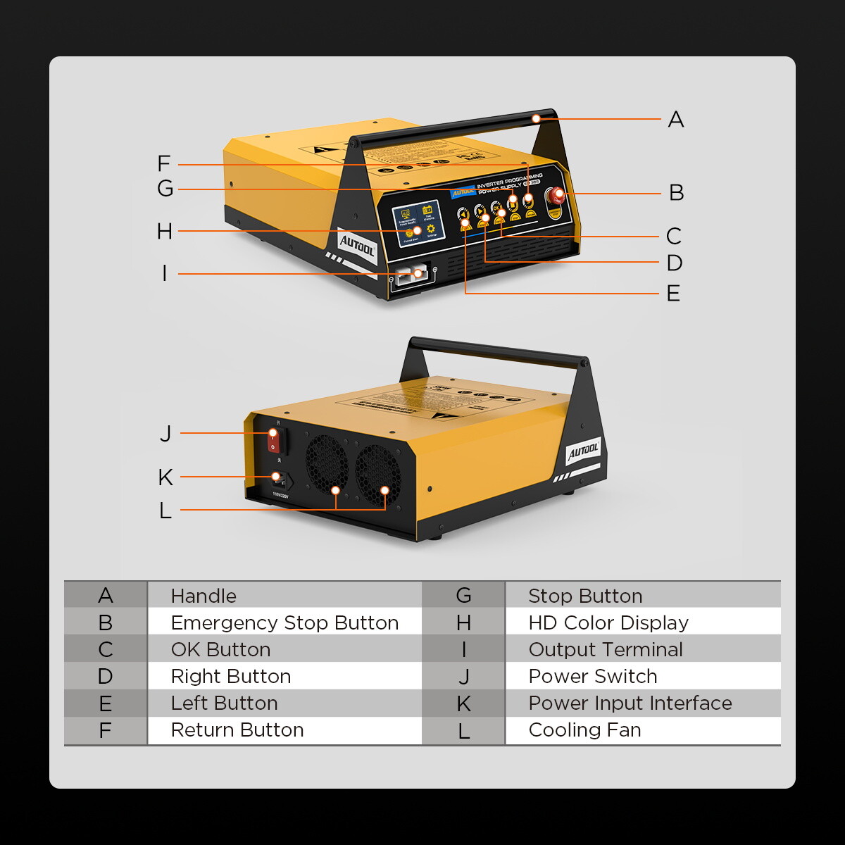 Auto ECU Reprogramming Power Supply Stabilizer Car Battery Charger Jump Starter