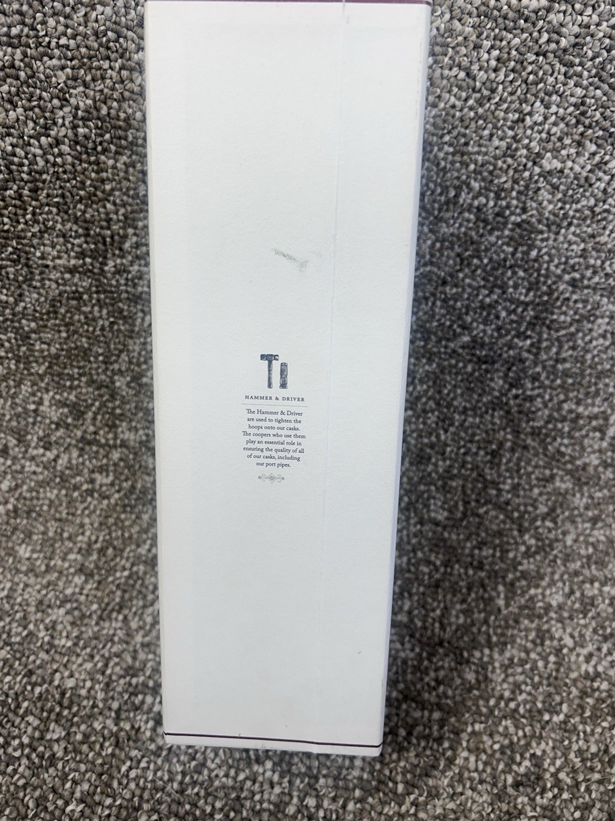 The Balvenie 21 Years Portwood Single Malt Scotch Whisky Presentation Box Empty