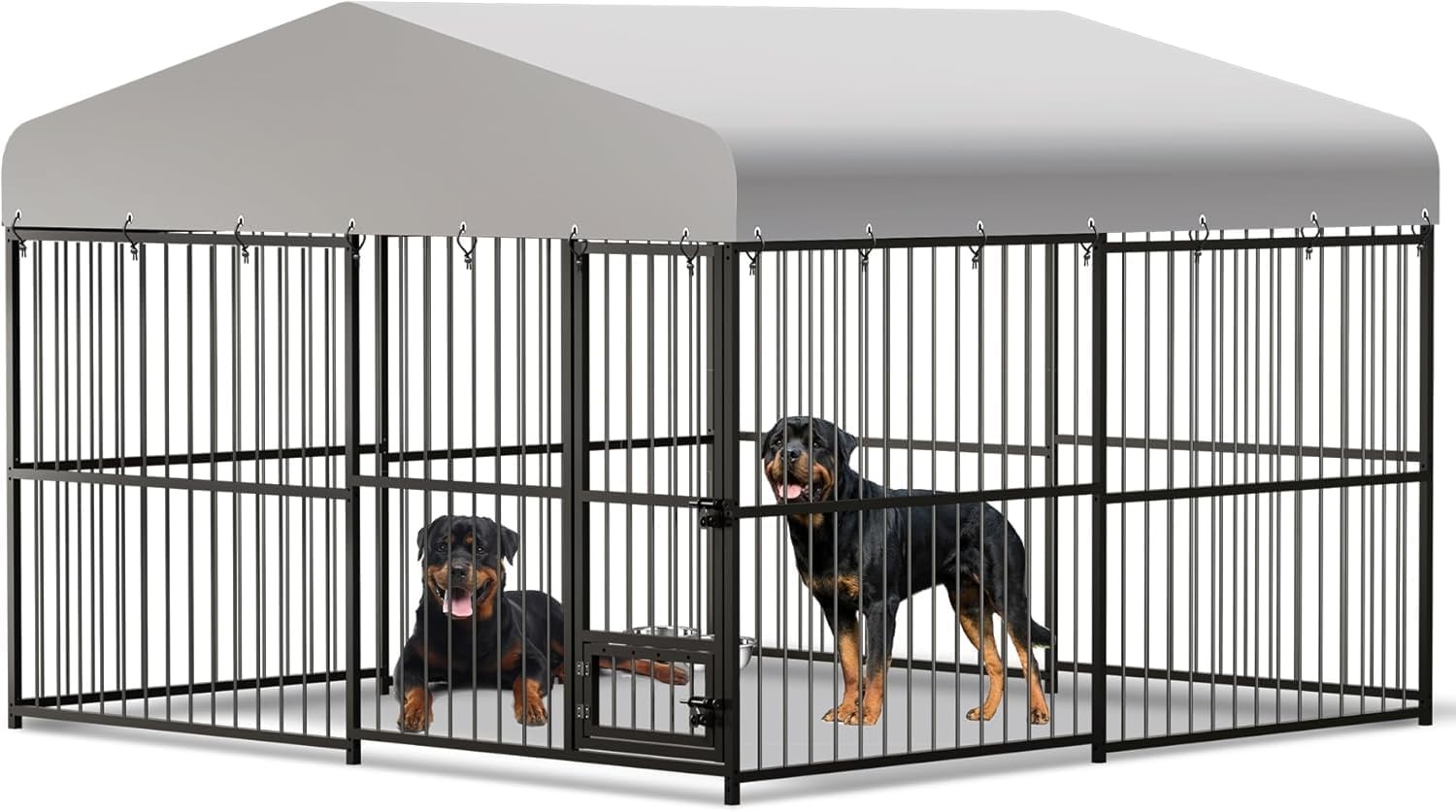 Outdoor Dog Kennel for Large Dogs, 10x10x6 FT Heavy Duty Dog Playpen Fence NEW