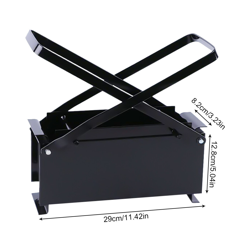 Paper Log Briquette Maker Burning Fire Brick Press Fuel Briquette Maker