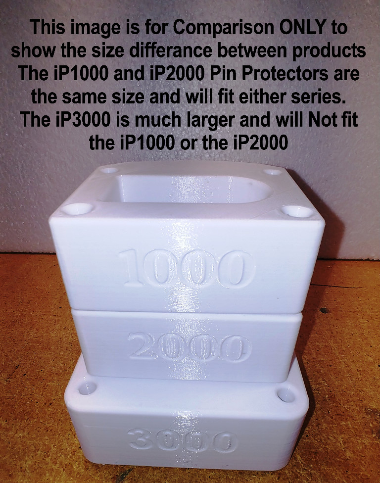 TurboSound-iP2000-set of -4- Black Pin-Protectors, will cover two iP2000 units