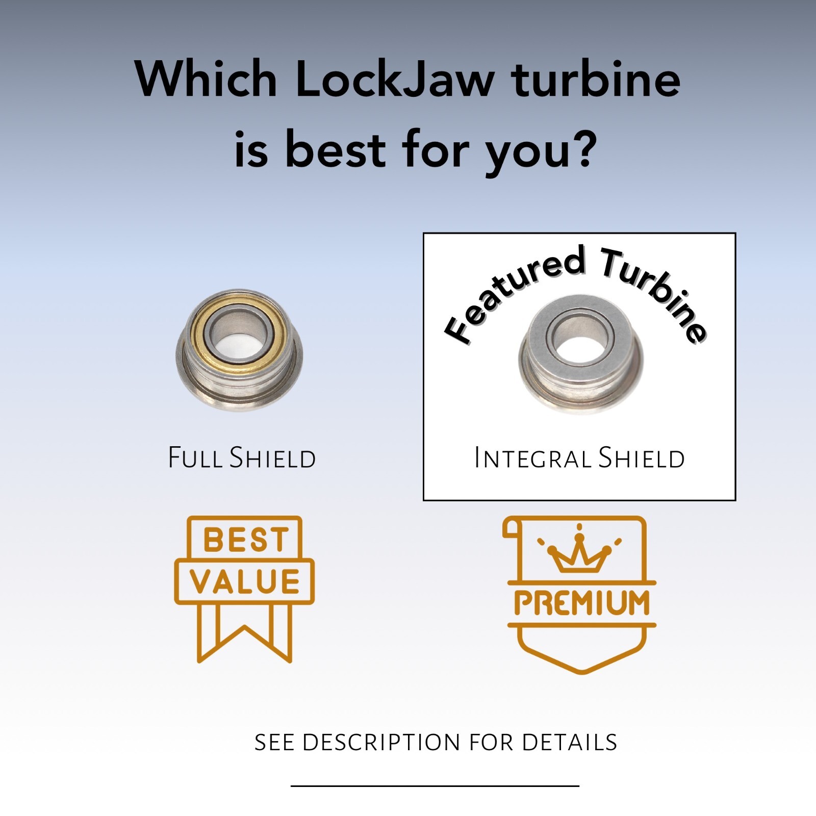 Star 430 SWL SW Push Button Turbine - 3 MONTH WARRANTY! Quick Ship USA