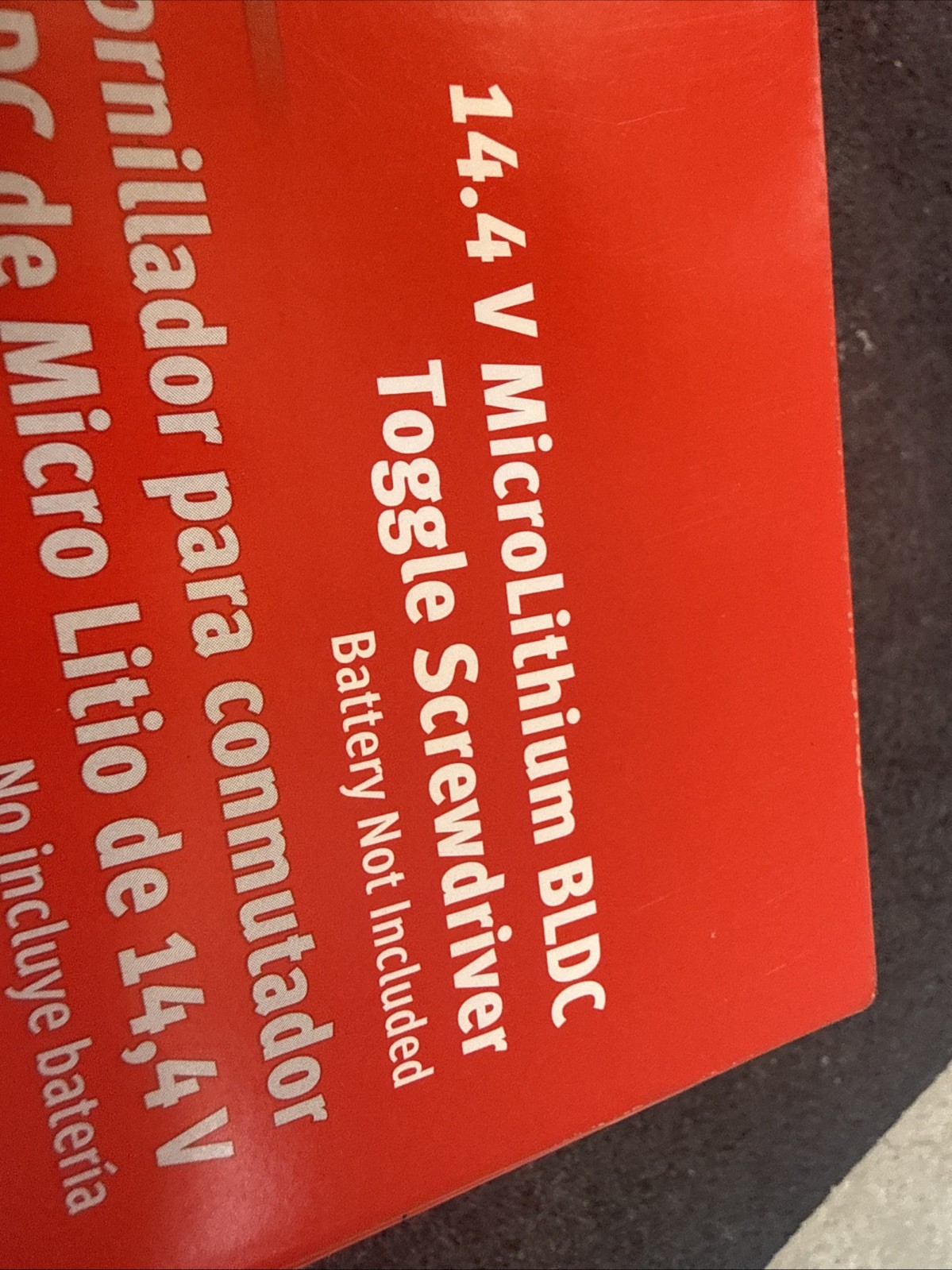 For Snap-On Tools CTS861mdb 1/4" Hex Cordless Screwdriver 14.4V Brushless Red