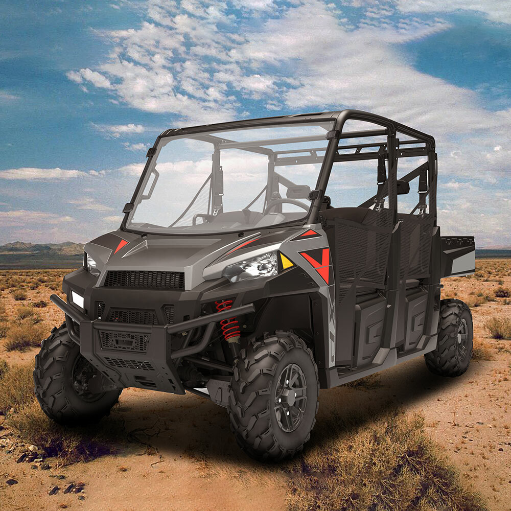 KEMIMOTO for Polaris Ranger 570 XP 900/1000 /Crew XP1000 Full Windshield 2013-25
