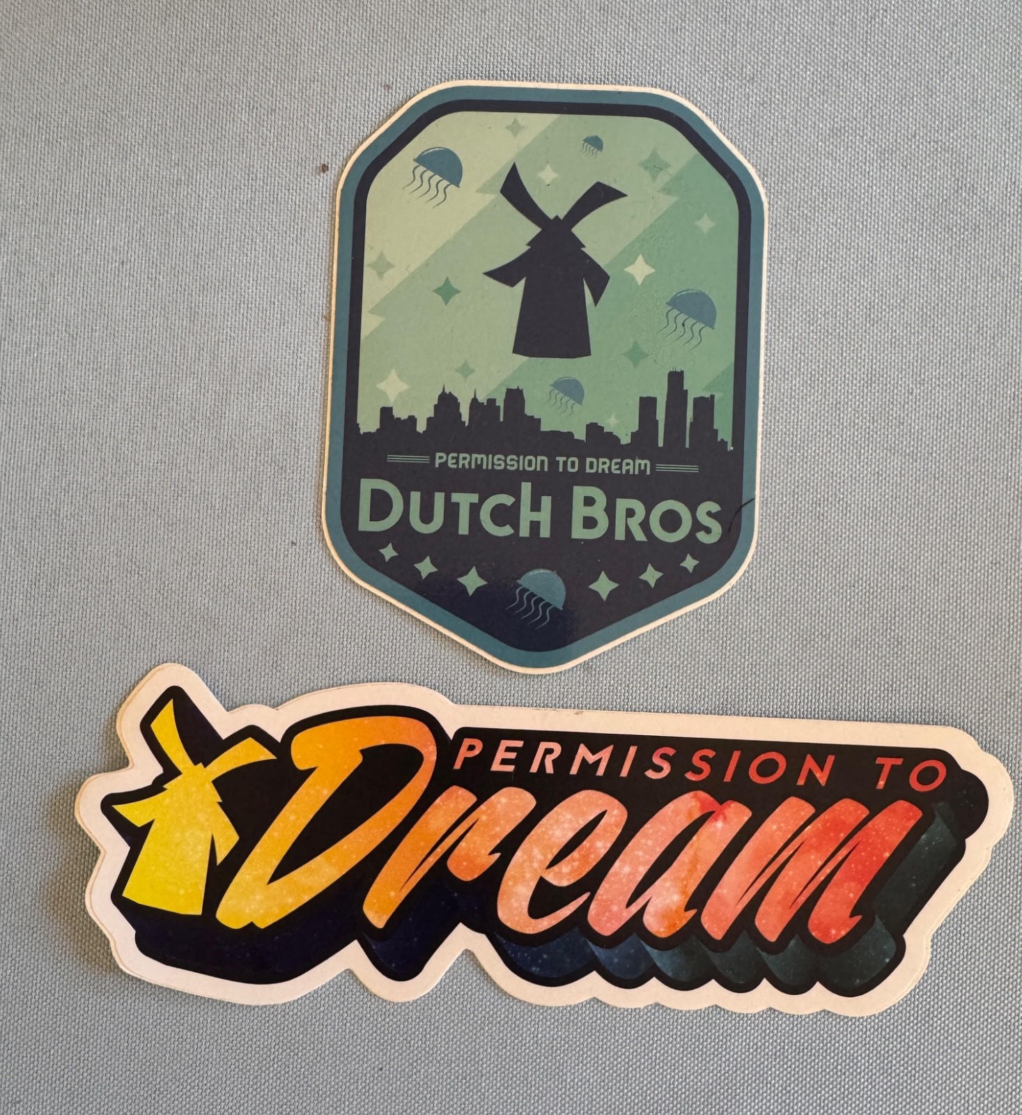 Dutch Bros Coffee Permission to Dream sticker bundle!!