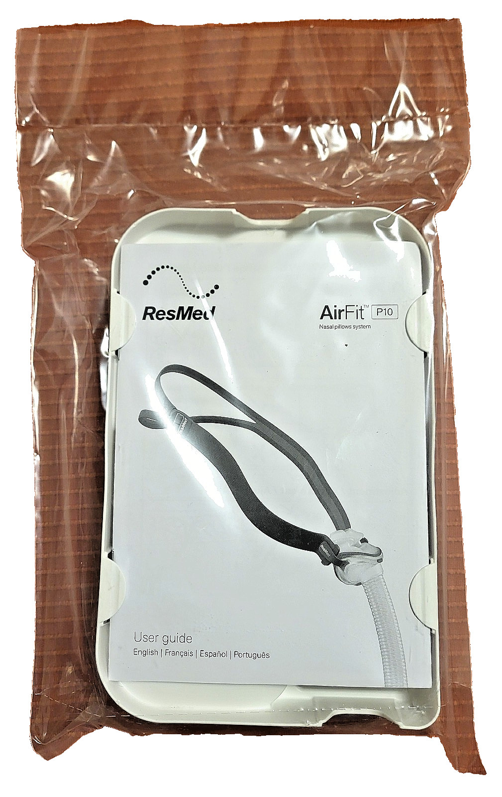 RESMED AIRFIT P10 FRAME & PILLOW MEDIUM *NO HEADGEAR* (NEW & SEALED) MPN-62922