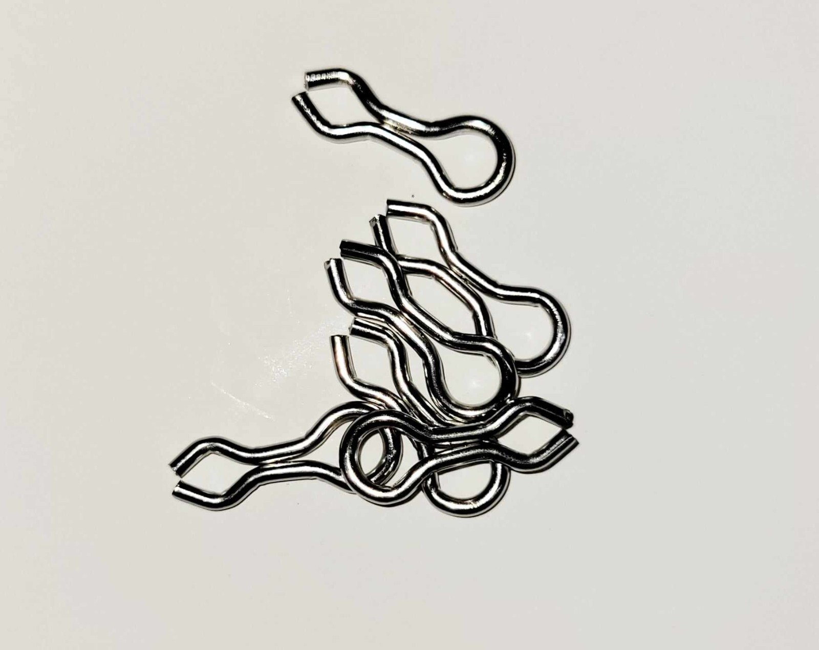 100 pcs Sinker Eyes - Splay rings Lead Weight Molds wire eyes stainless steel