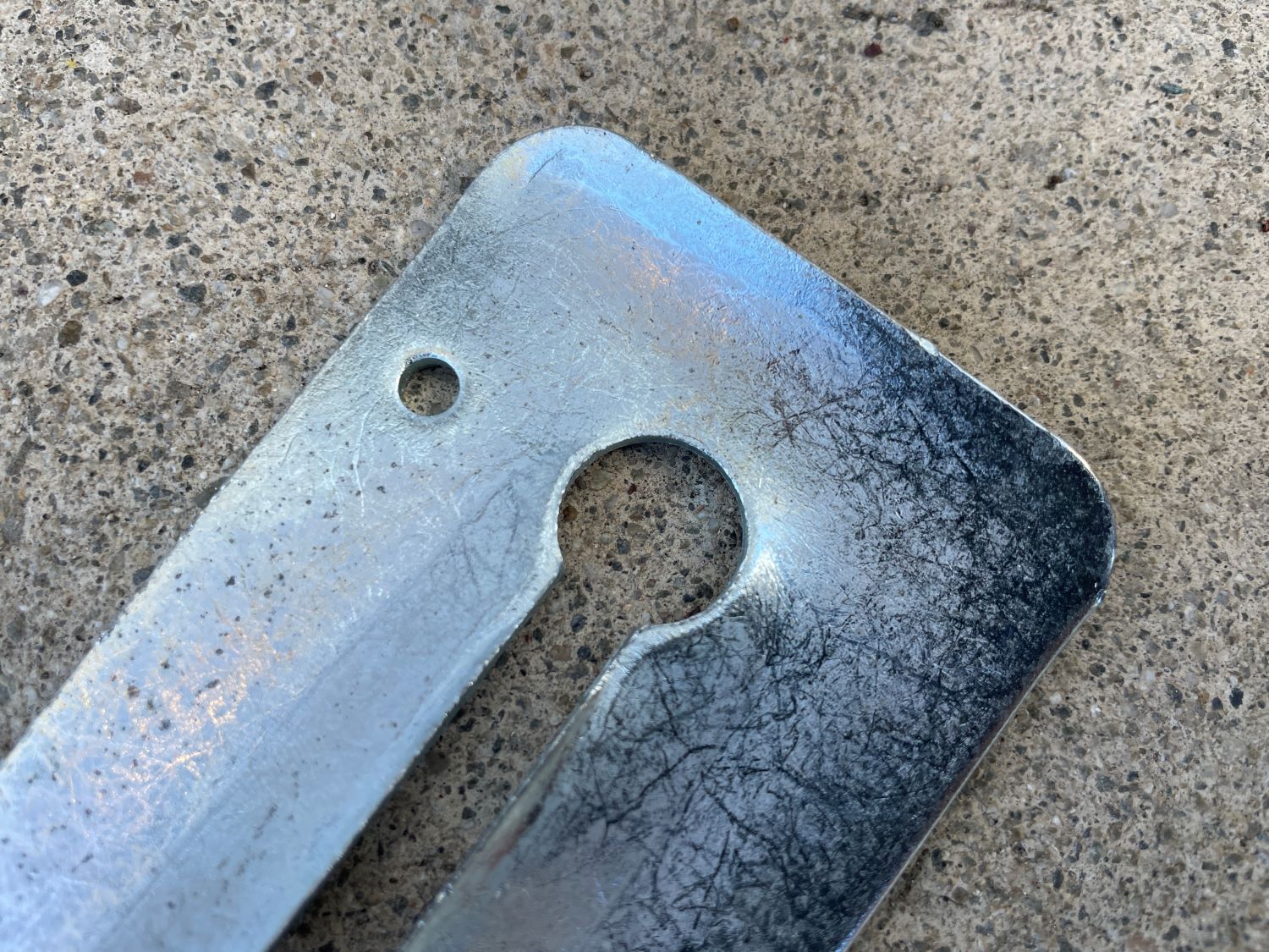 Sandbaggy Galvanized Steel Snap Tie Wedges (2 ⅜" x 6 ⅛") for Concrete Formwork