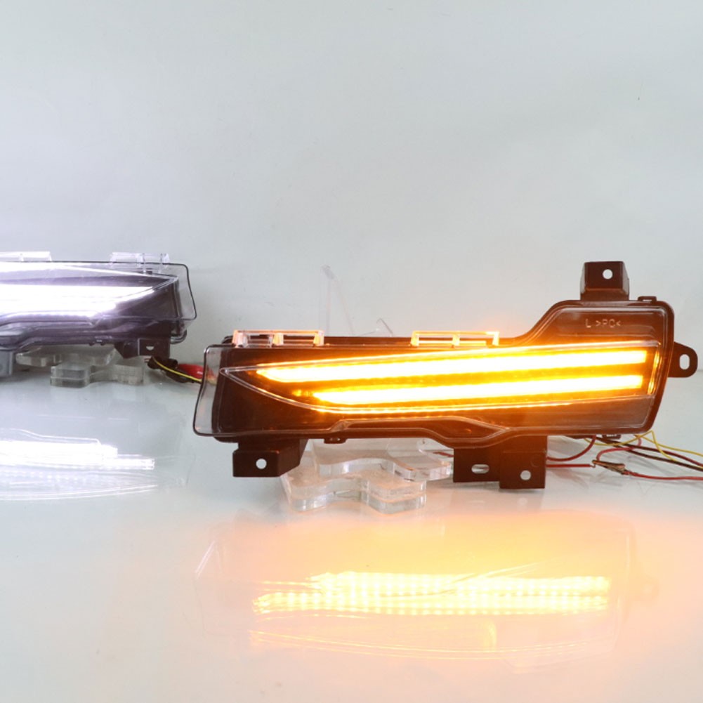 For 2017-2023 Tesla Model 3 Y Left Fog Light Lamp Amber Drl Up-level 107739100D