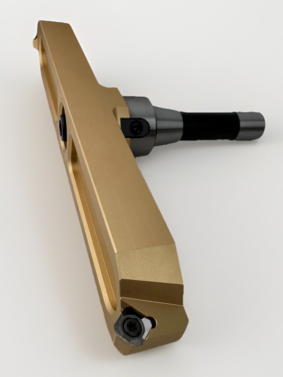 Large Fly Cutter 12" or 8" w/ R8 Collet and SEHT Inserts for Milling / Machining