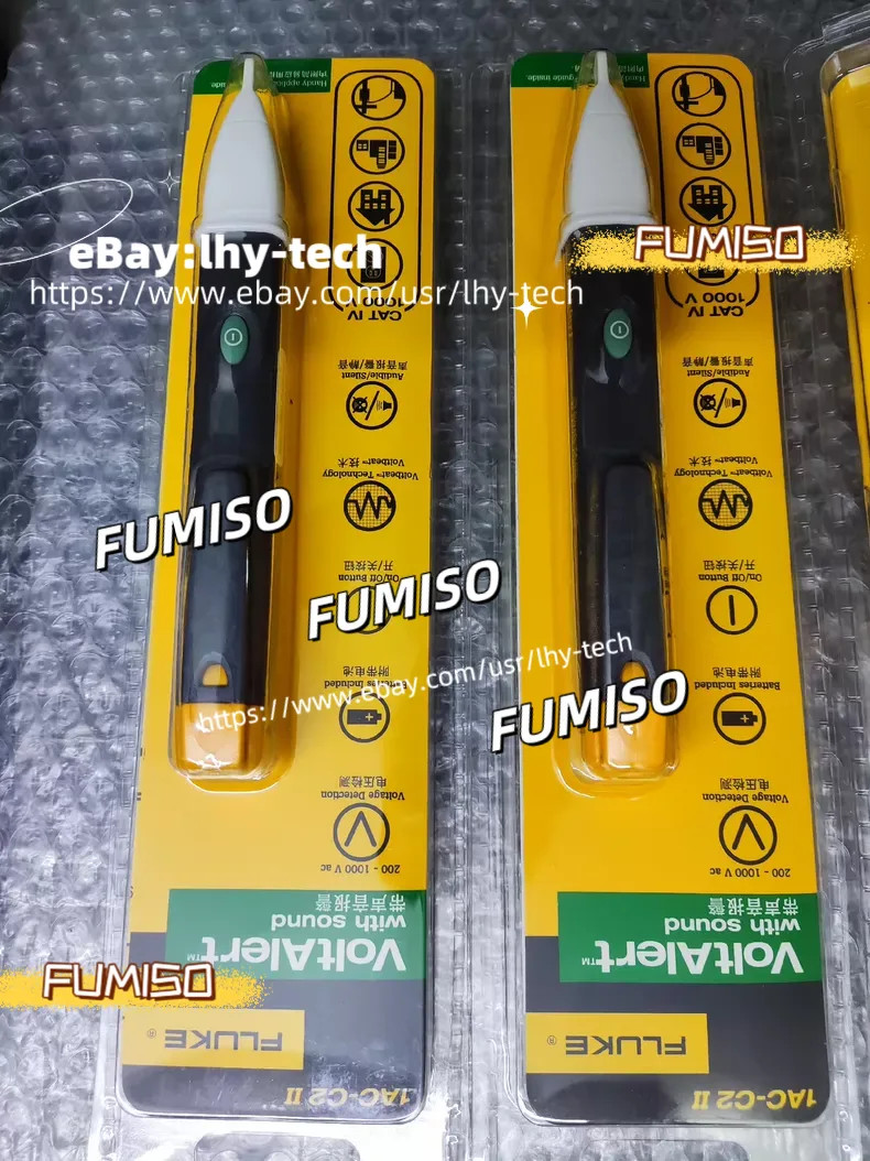1 PC Fluke 1AC-C2 II VoltAlert Non-contact 200~1000V AC Voltage Detector Tester-