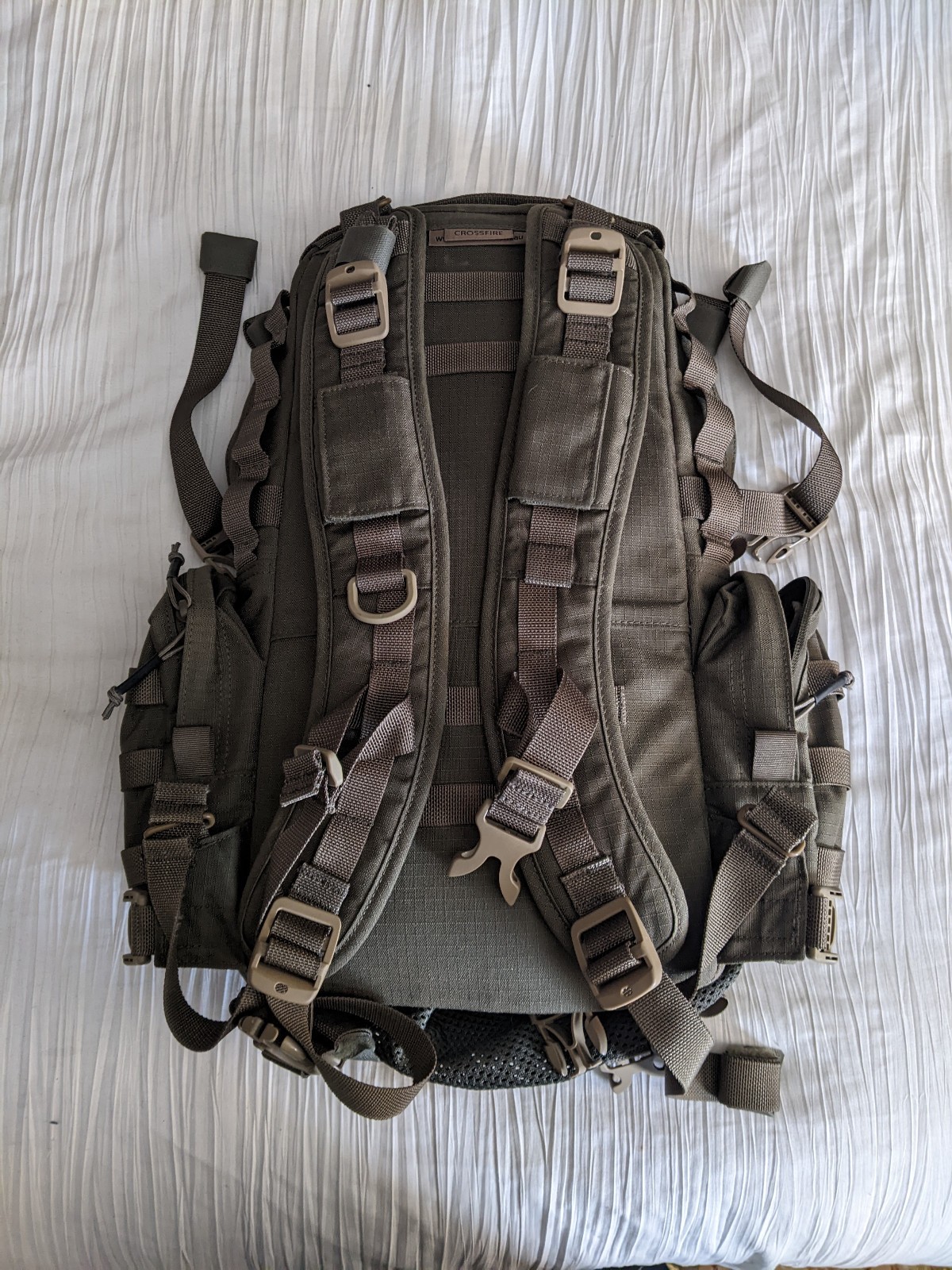 Crossfire DG1 Spitfire 24hr beaver tail assault pack