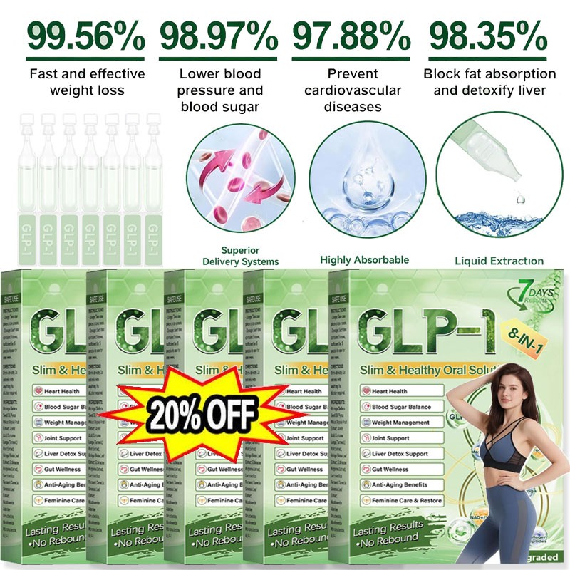 gl-18-in-1 Slim Healthy Oral Solution,Advanced Supplement Liquid Drops