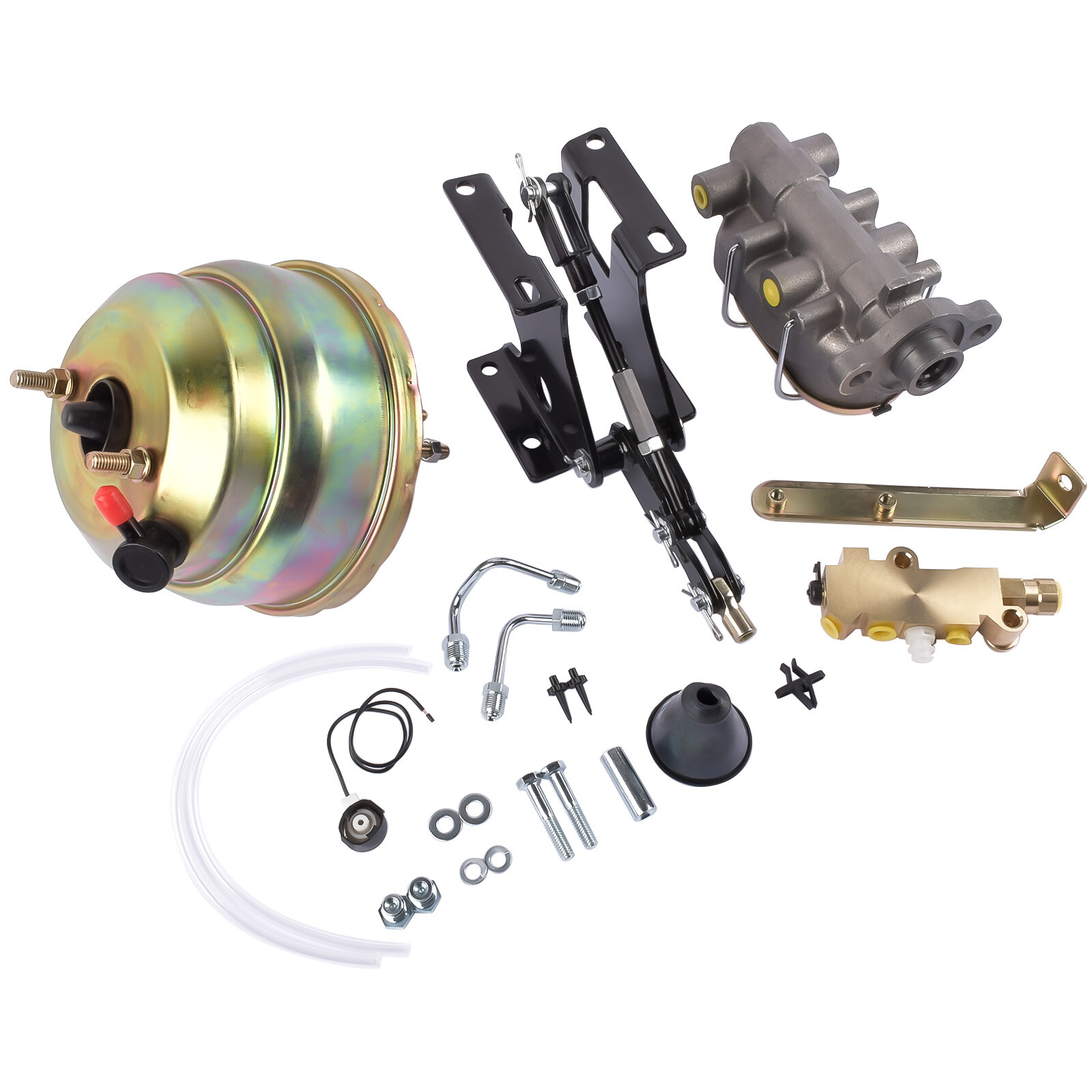 Brake Booster & Master Cylinder Disc Drum Kit for Chevy Truck C10 Suburban 67-72