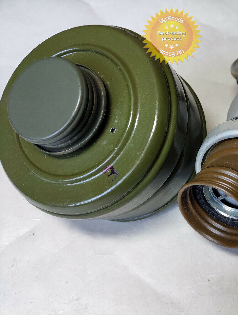 Charcoal Filter for Soviet USSR Gas mask GP-5 40mm aluminum case Safe New