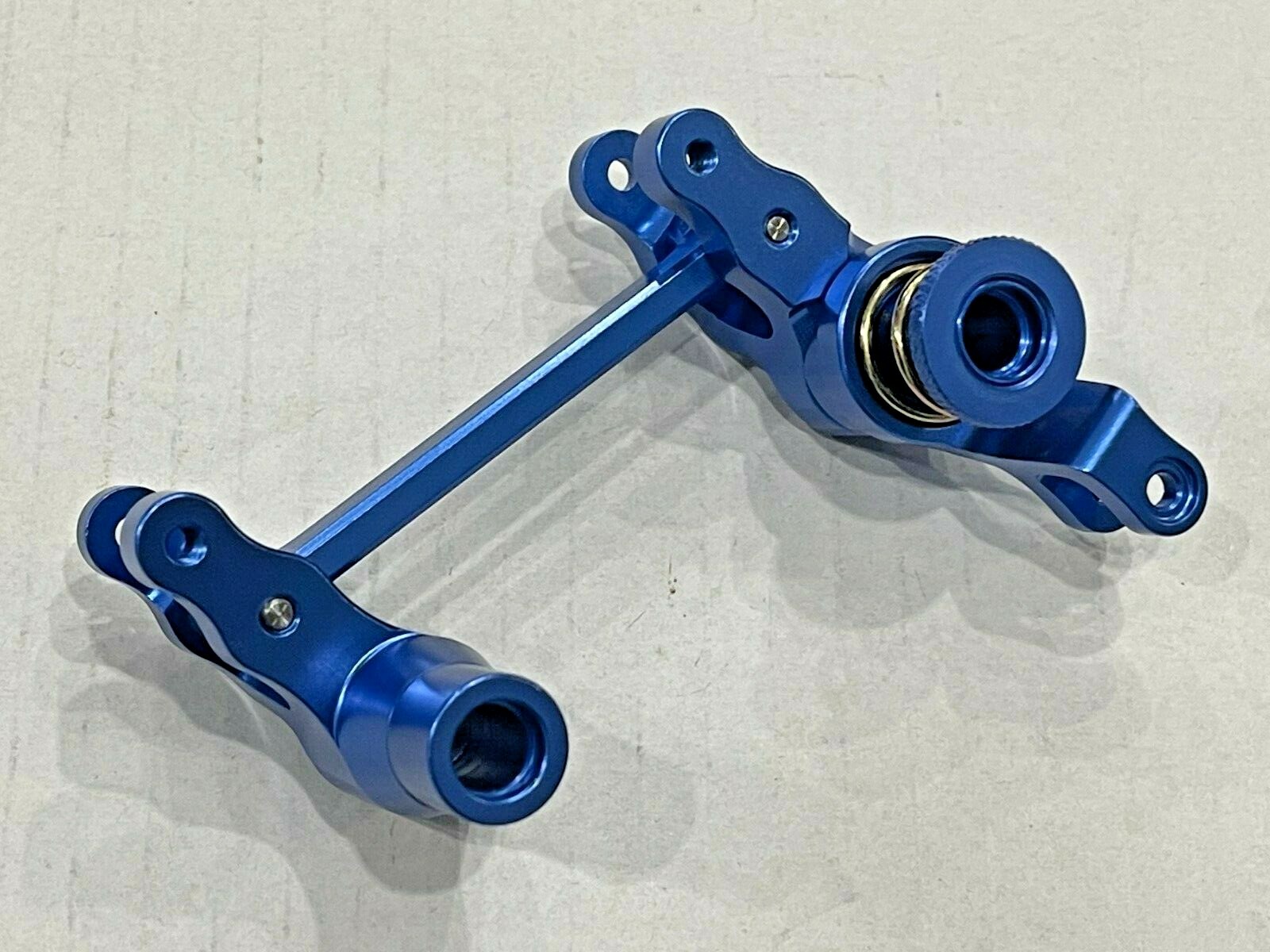 Aluminum Servo Saver Bellcrank Steering For 1/10 Traxxas Maxx Blue
