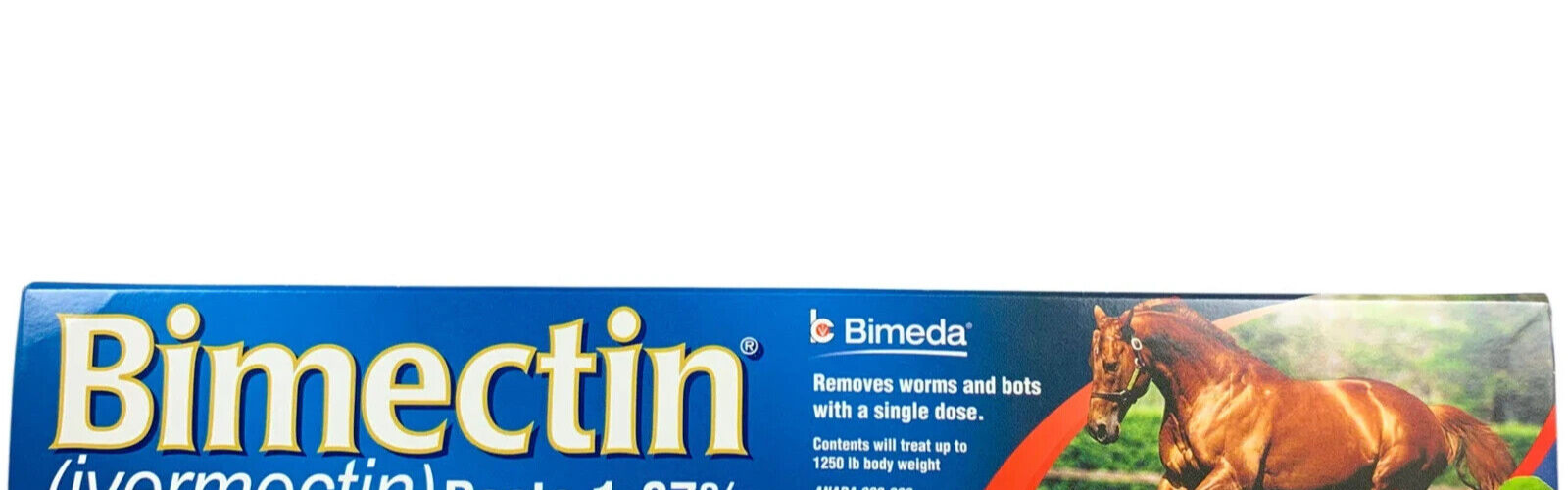 New one pack In Box Paste Horse Dewormer Apple Flavor Exp 3/2026