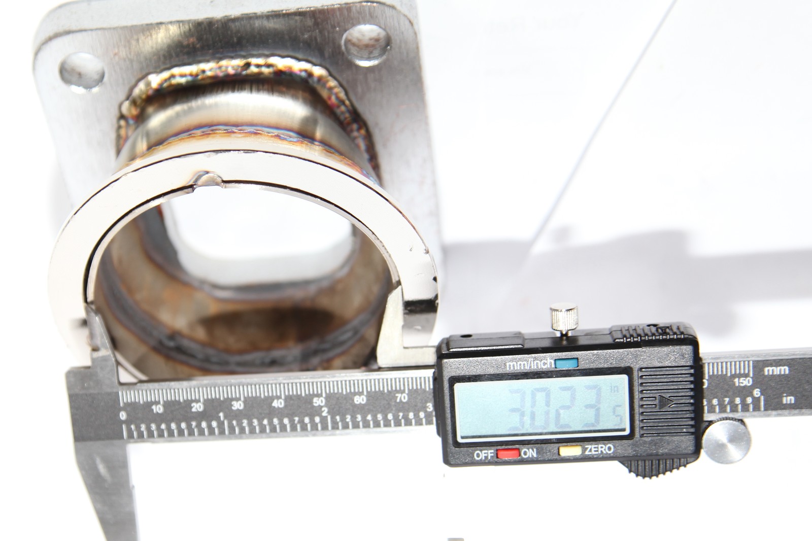 Combo Kit T4-4Bolt to 3"ID V-Band Flange Steel Adapter+Gasket+Clamp+Flanges