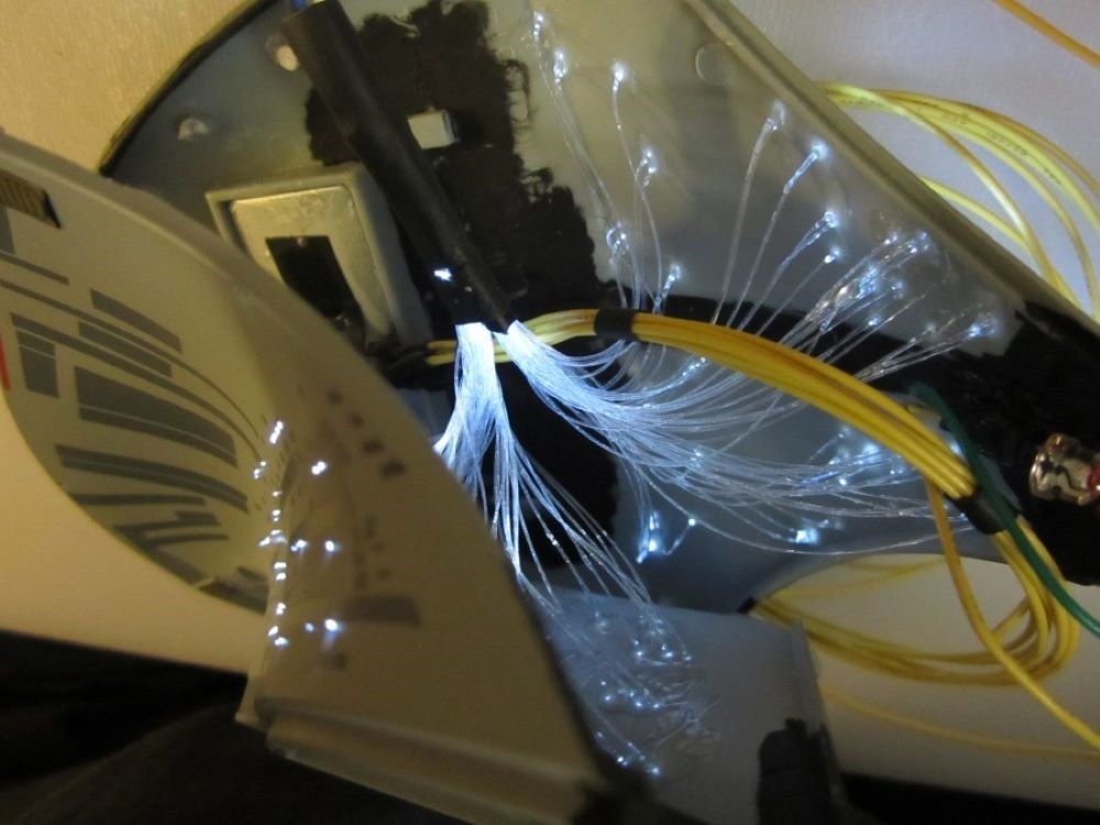 Fiber Optic Lighting Filament - 200ft of each: .50mm .75mm & 1.0mm FREE SHIPPING