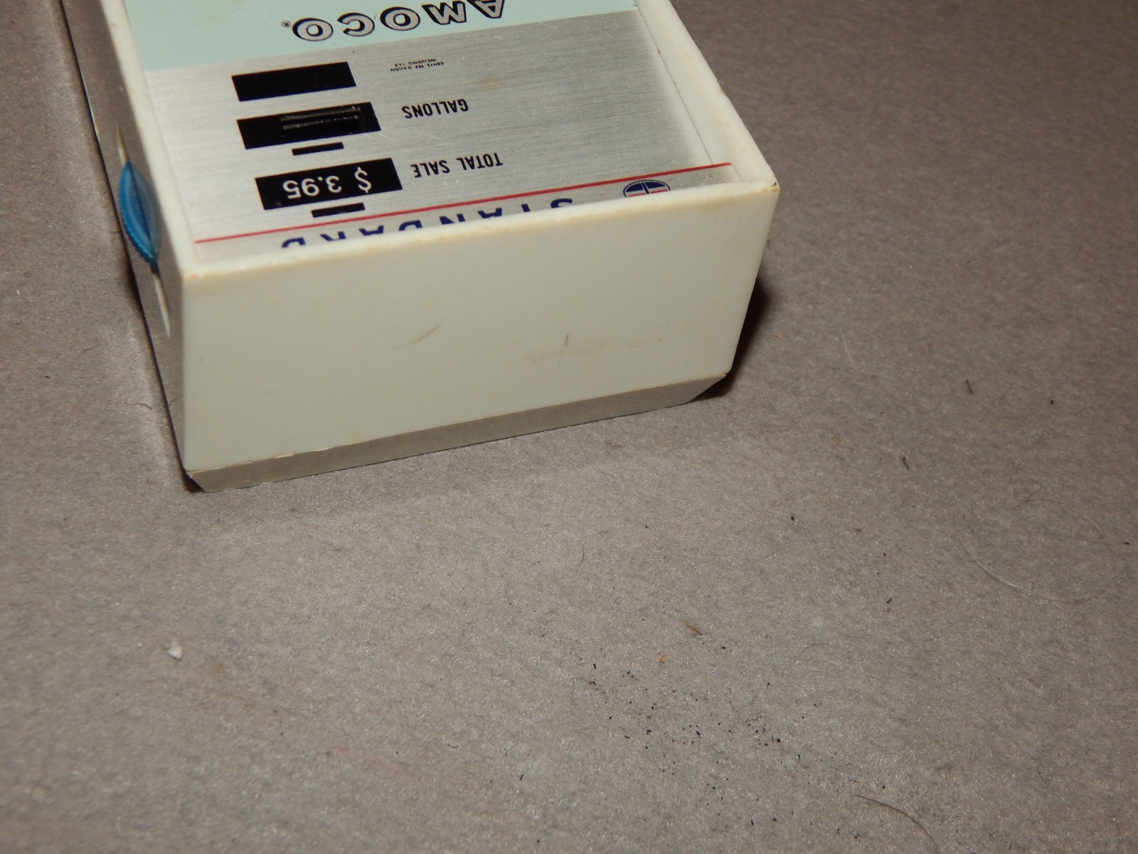 Vintage Standard Amoco Gas Pump AM Transistor Radio Parts Estate Find