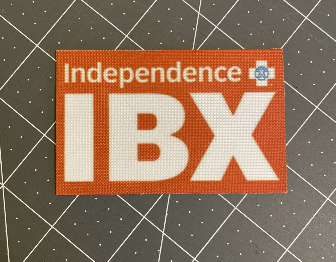 2025-present Philadelphia Flyers Independence IBX ad sponsor home jersey patch