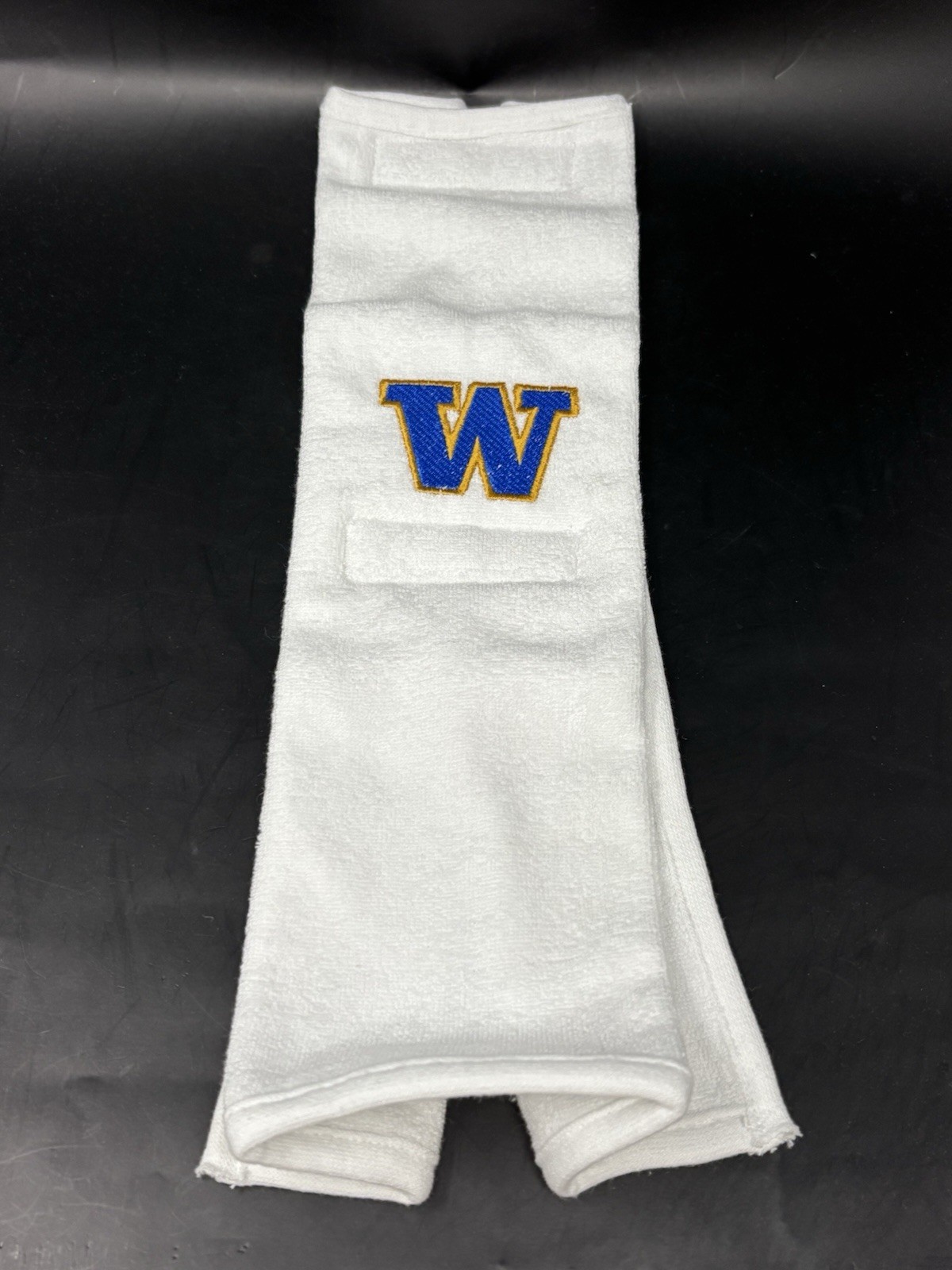 White Football 100% Premium Cotton QB Game Towel New
