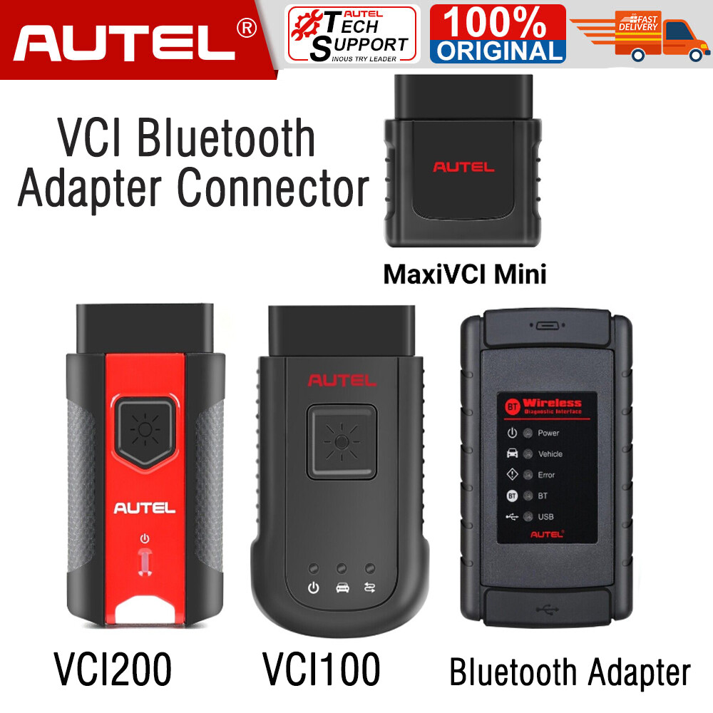 AUTEL VCI Bluetooth Adapter MaxiVCI Mini V200 MaxiSYS-VCI100 Diagnosis Interface