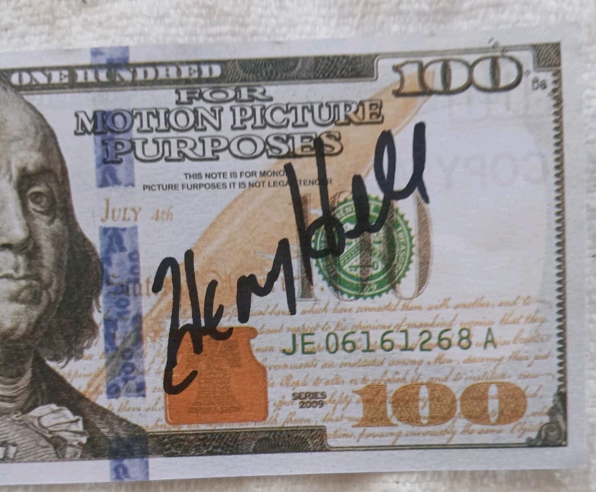 Mafia Signed Original Henry Hill Cosa Nostra Gangster Hand Signed Lot 2pc