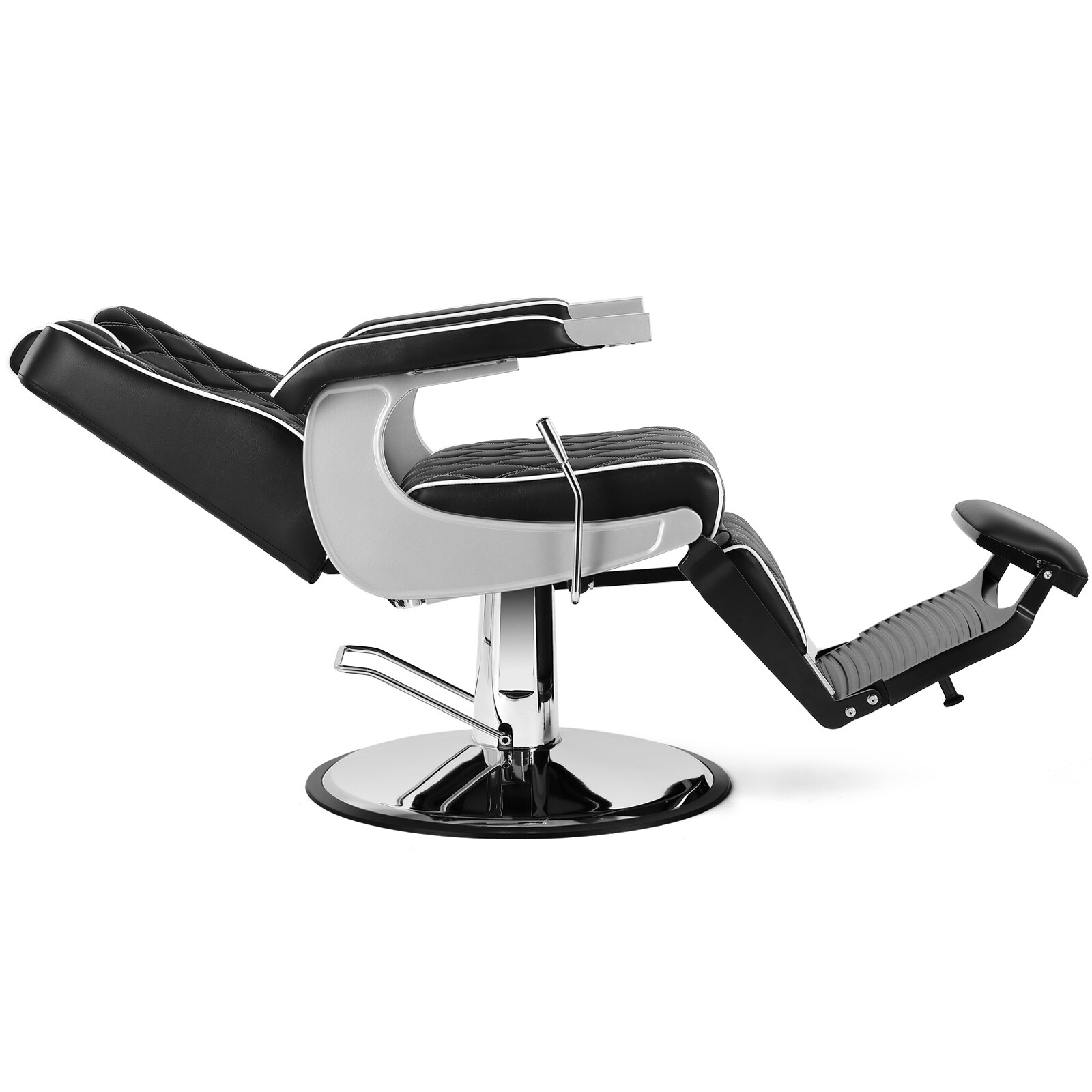 All Purpose Black Hydraulic Heavy Duty Barber Chair Recline Salon Beauty Styling