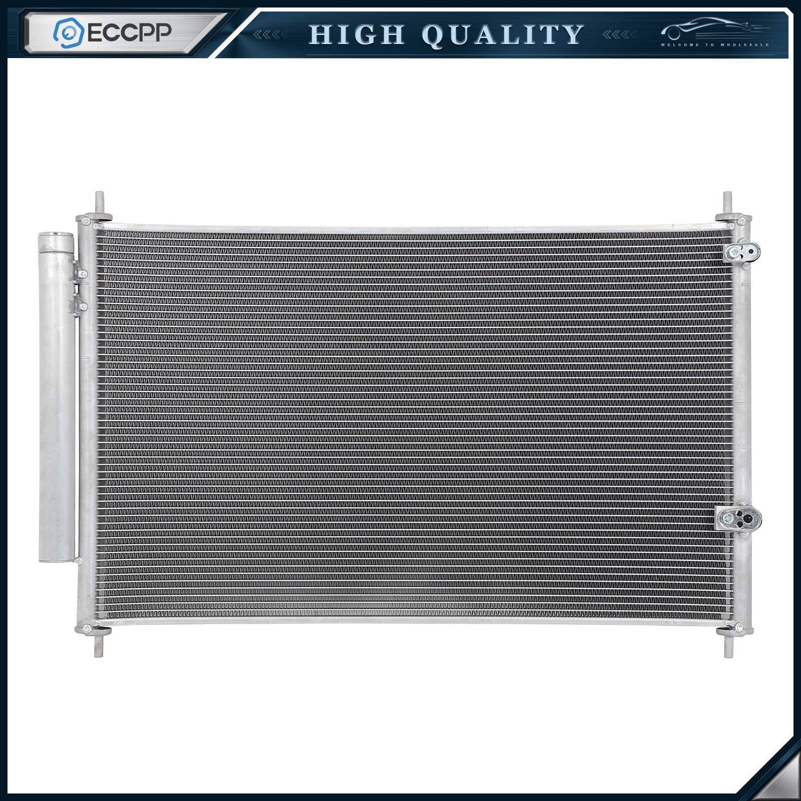 Aluminum AC Condenser For 09 10 11 12 13 Toyota Matrix Corolla 1.8L L4 AC3686