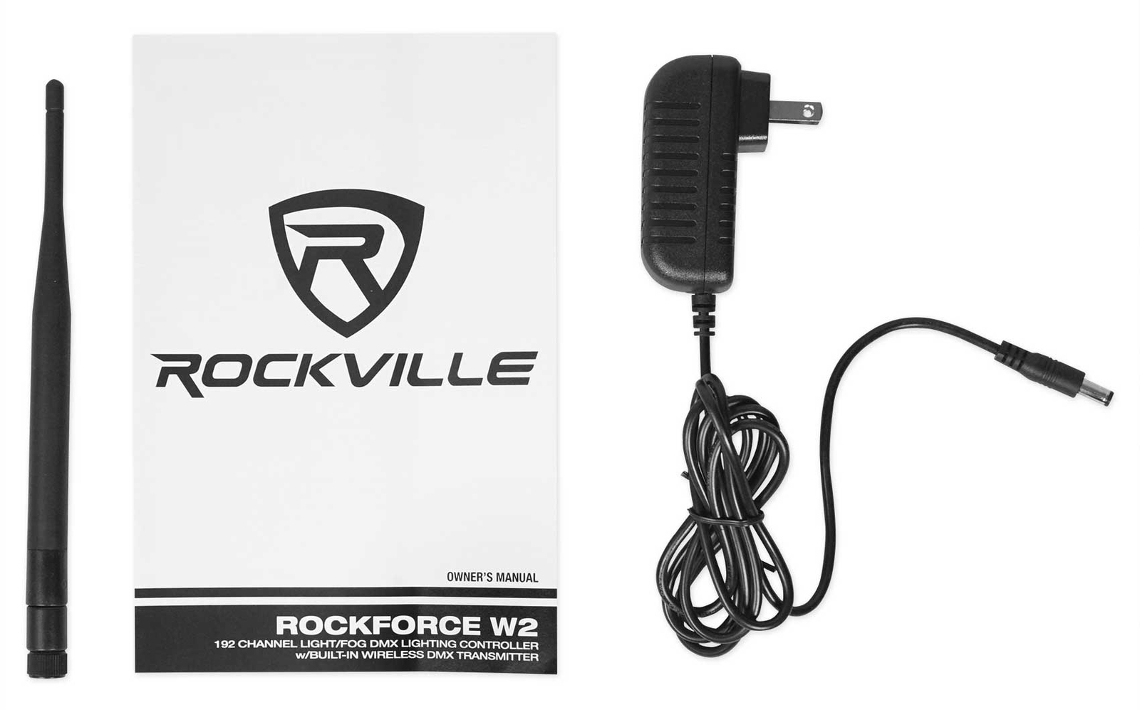 Rockville ROCKFORCE W2 192 Channel Wireless 2.4Ghz DMX Lighting Controller