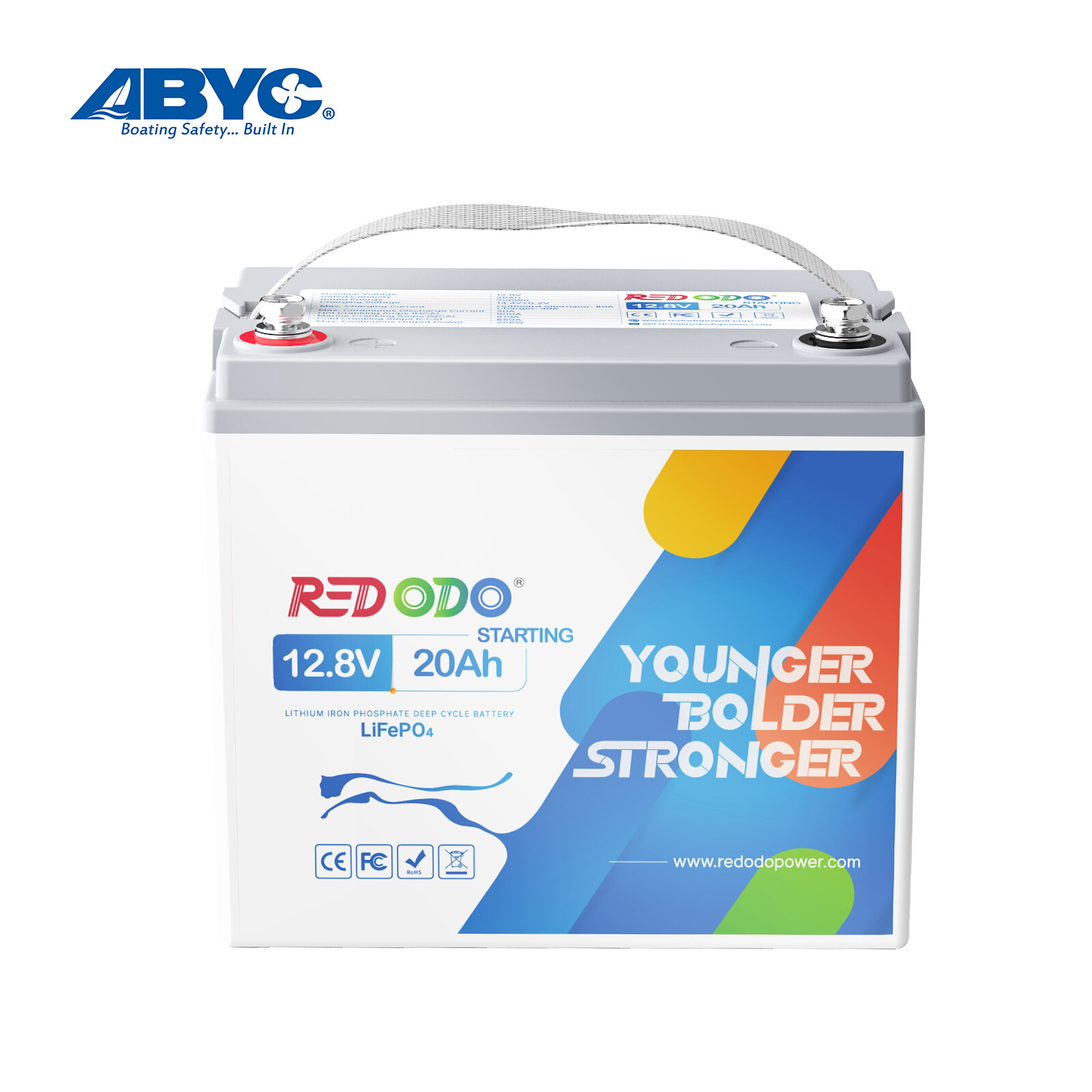 Redodo 12V 20Ah LiFePO4 Lithium Cranking Battery 650CCA - Excellent Condition