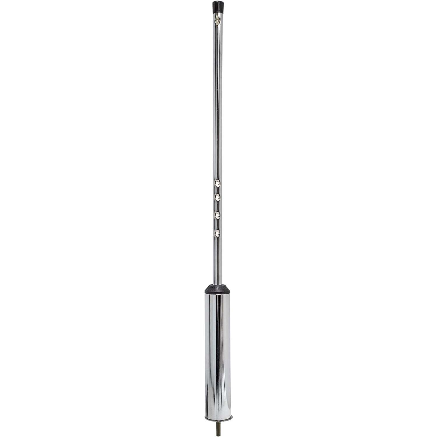 Tectran 9400G-2 - 40" Pogo Stick for Semi Truck Trailer,Chrome/Std 3-Hole Clamp