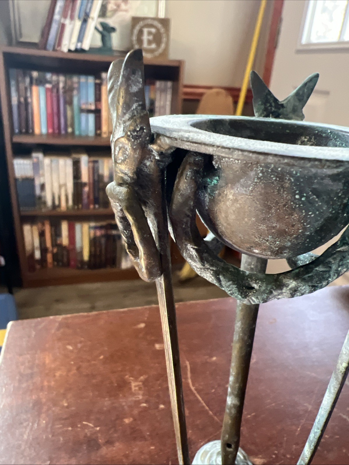 Antique Ornate Bronze Braziers Incense Burners 19th Century