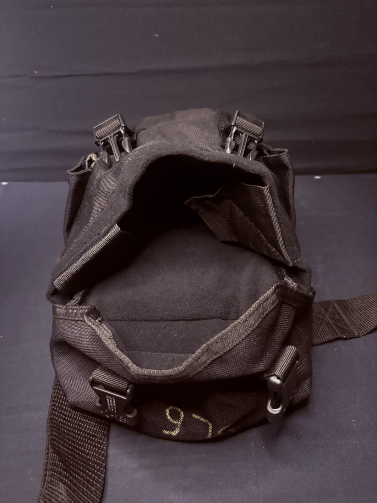 Gas Mask Or Large Utility Pouch Drop Leg w/Suede EMT Tactical Military Hunting