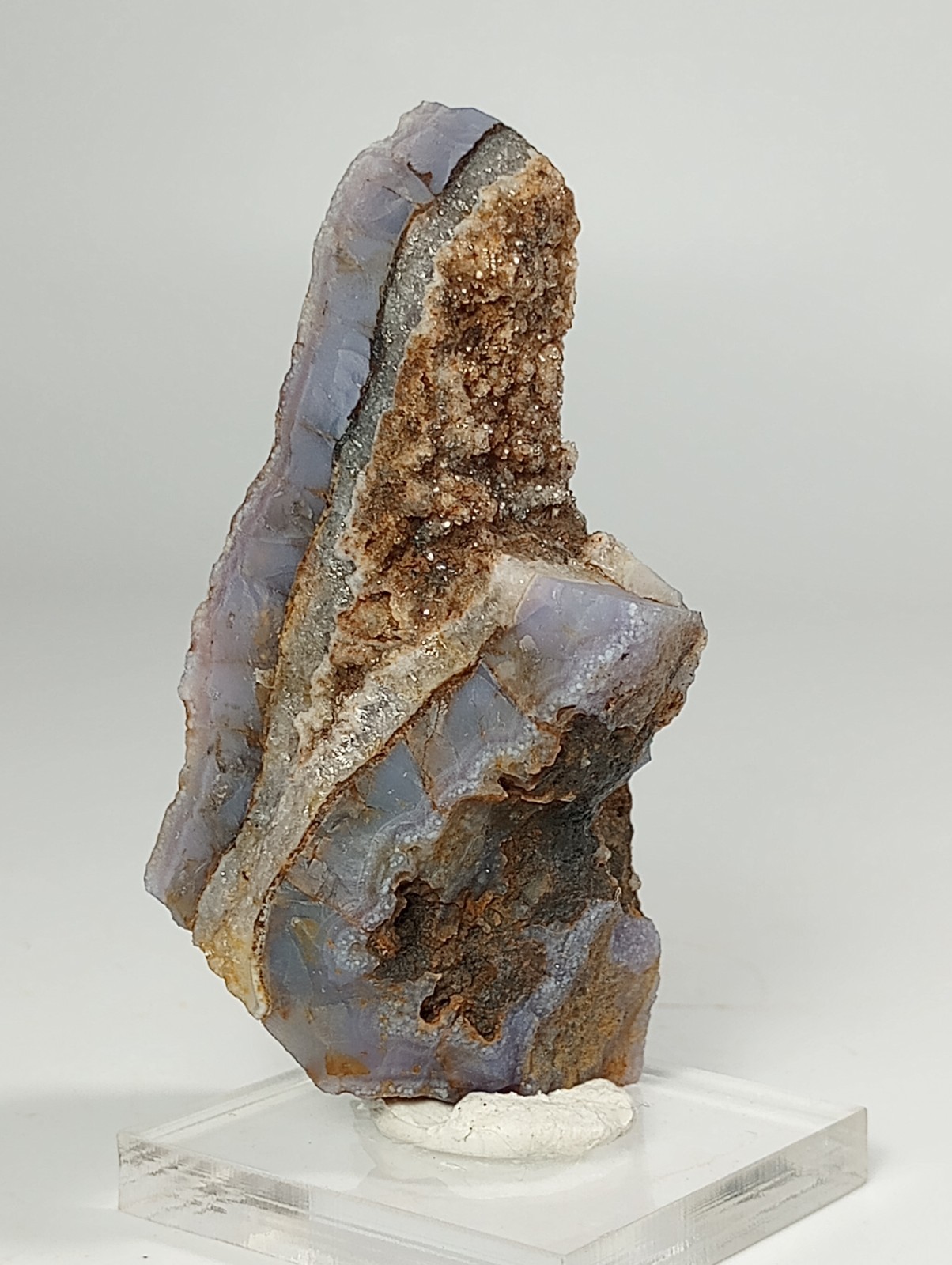 Holley Blue Agate Unpolished Specimen