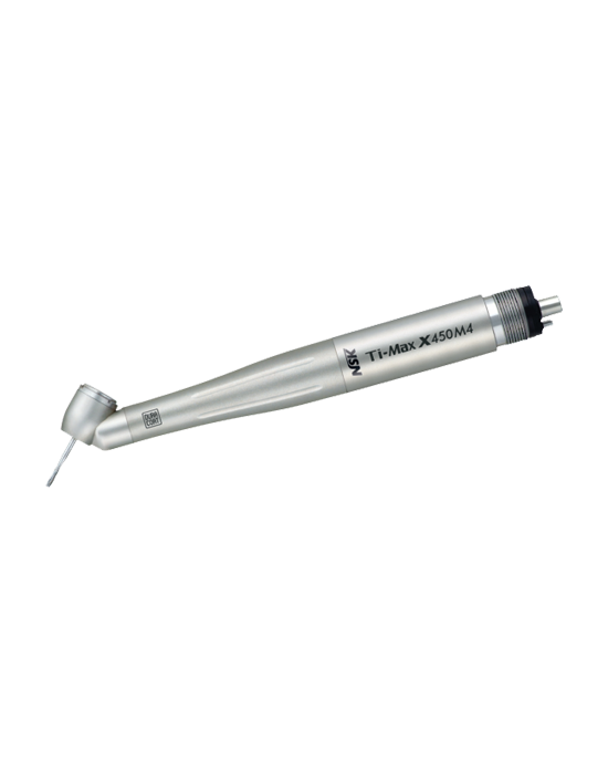 NSK Ti-Max X450 M4 Surgical 45° LED Speed Handpiece Dental Triple Water Jet 18W