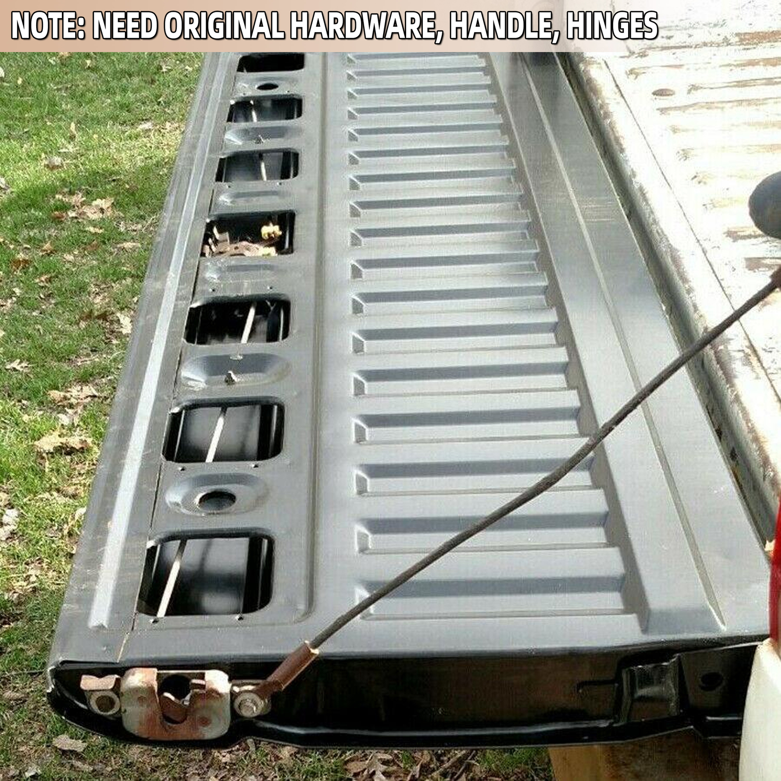 NEW Primed - Rear Tailgate for 1987-1996 Ford F150 F250 F350 Truck