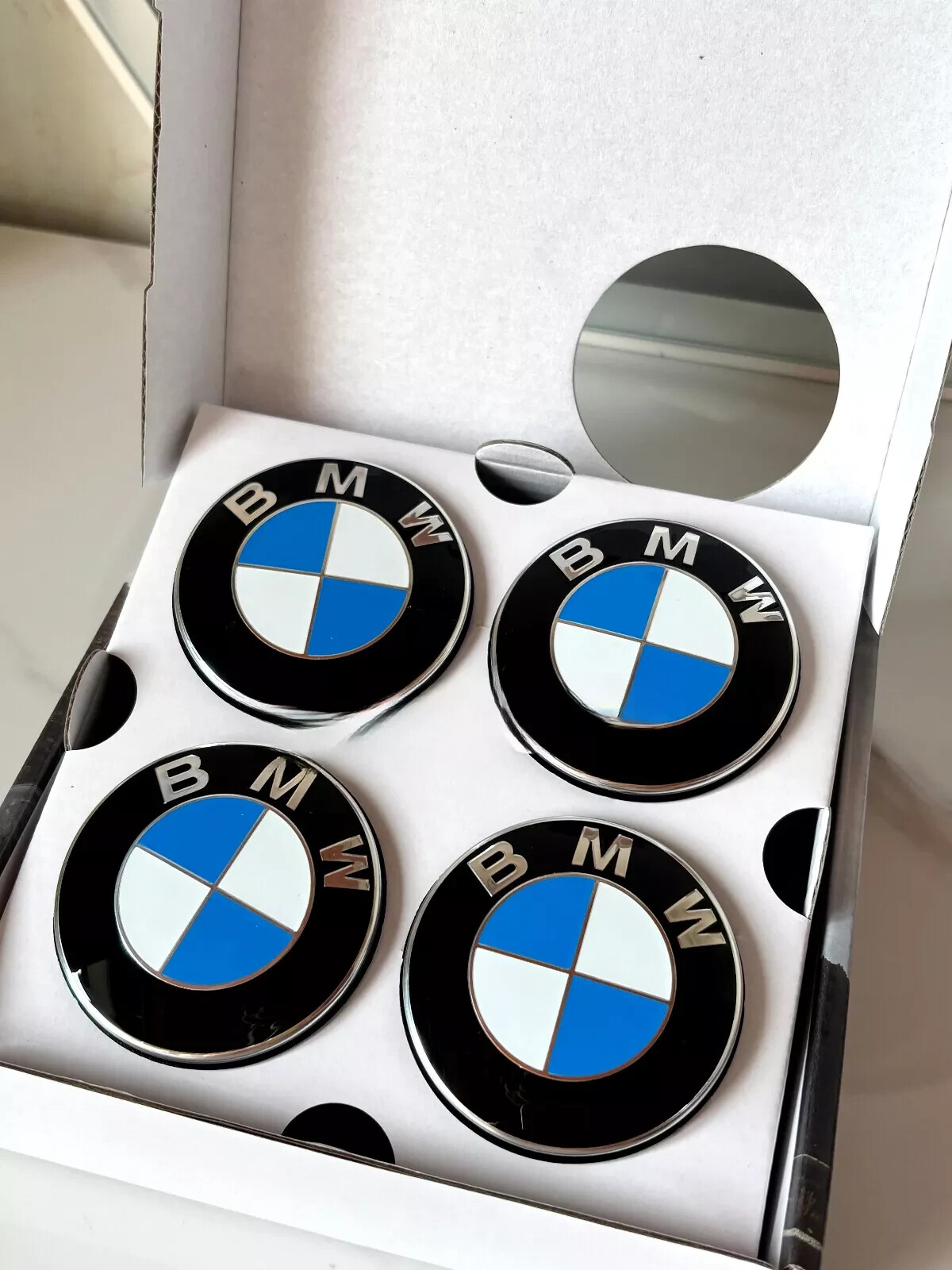 New BMW Floating Alloy Wheel Center Hub Caps A Set Of 4Pcs 68mm NEW 36122455269
