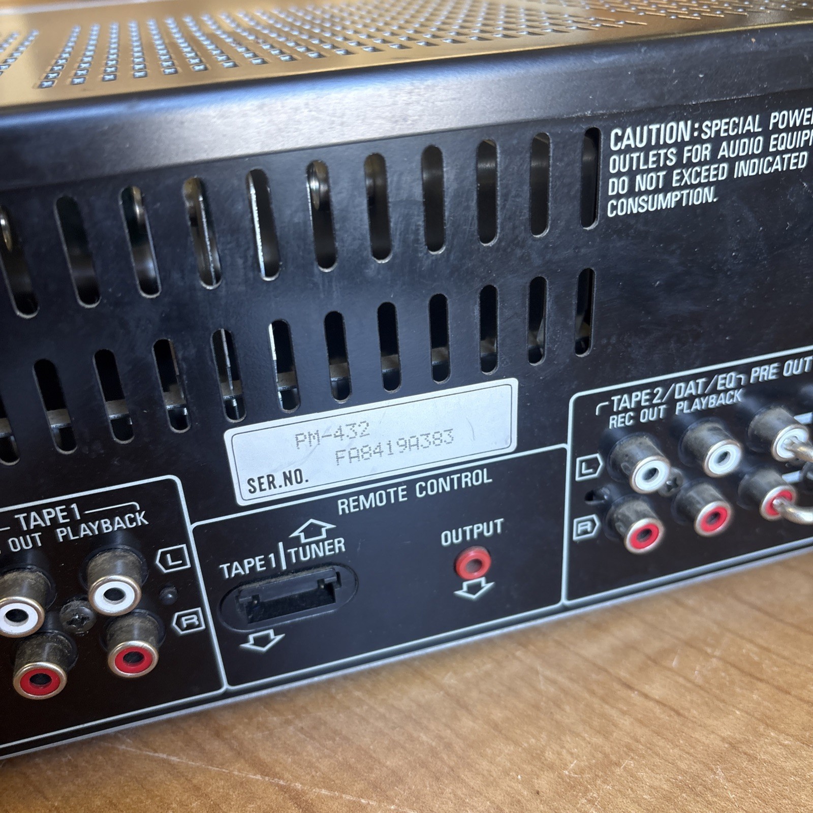 Marantz PM-432 Stereo Integrated Amplifier Tested