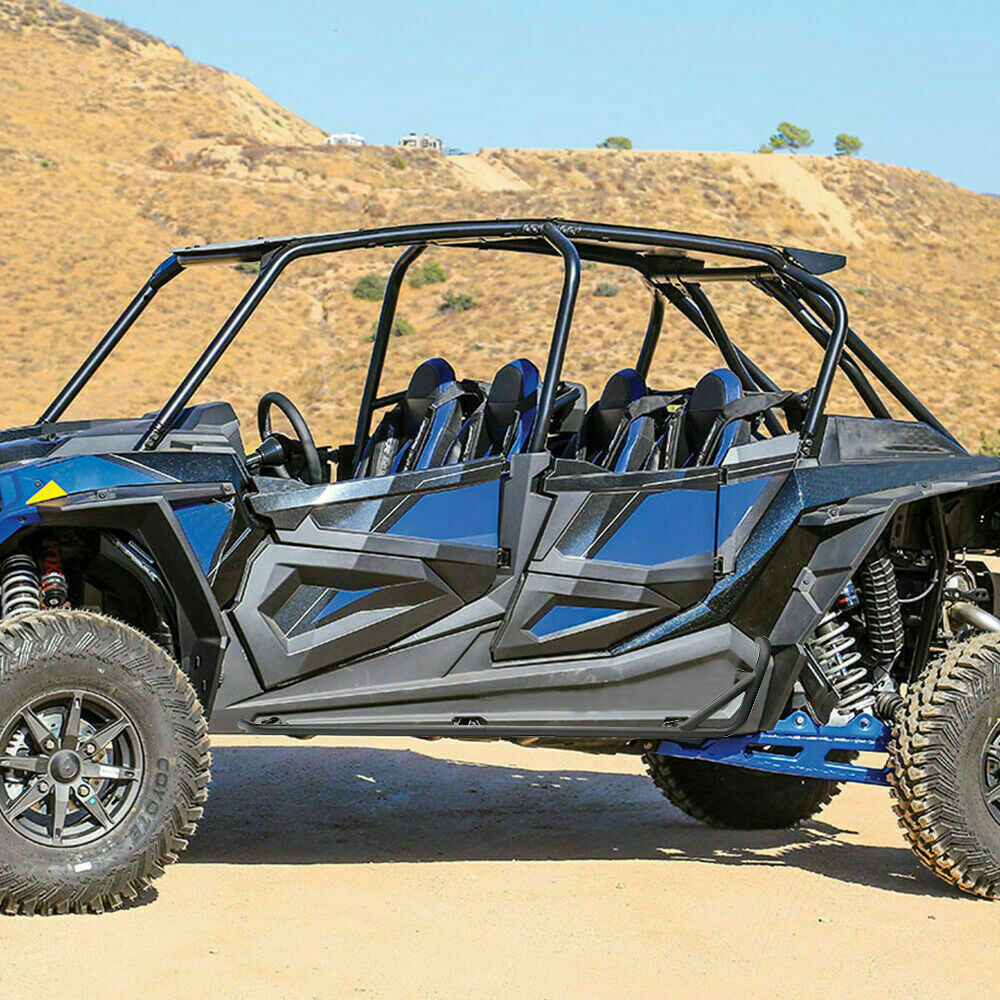 For Polaris RZR XP 4 1000 4 900 Turbo 4 Seat 2015-2023 Nerf Bars Rock Sliders