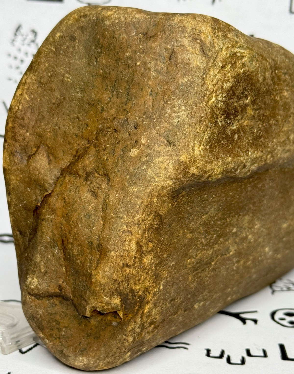 Native American Indian Authentic Artifact Stone Carved Effigy, 2 lb 13 oz • VA