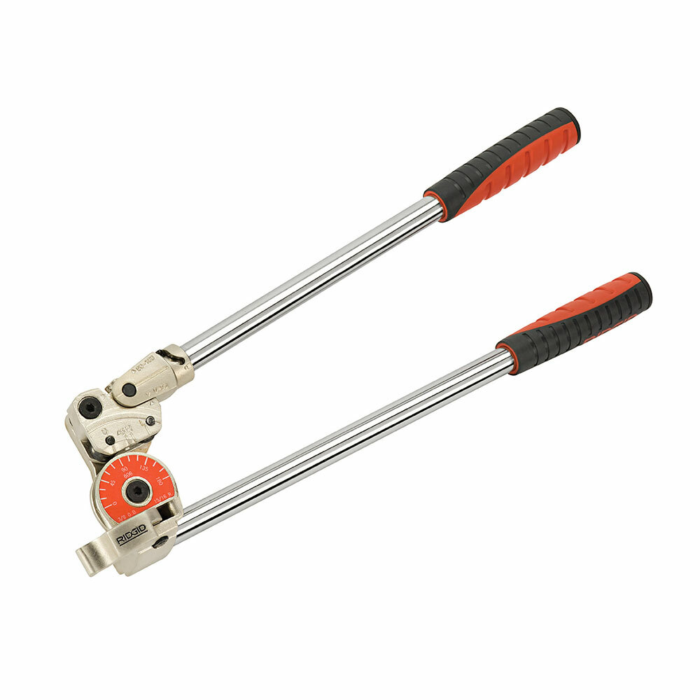 Ridgid 38043 3/8" 606 Heavy-Duty Instrument Tube Bender, 90 - 180 Degrees Bend