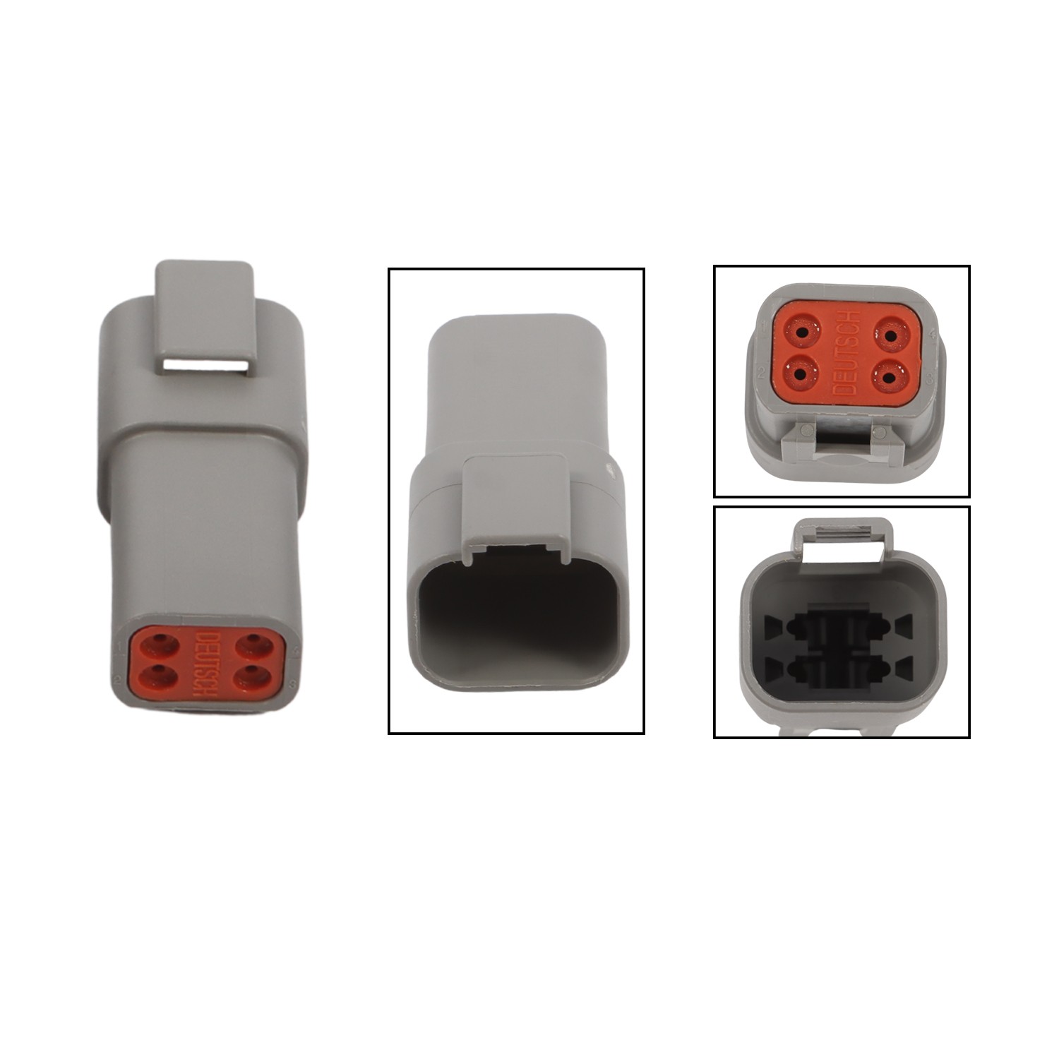 For Deutsch Connector Kit Stamped Contacts For 14,16,18,20 GA.WIRE 1650PCS