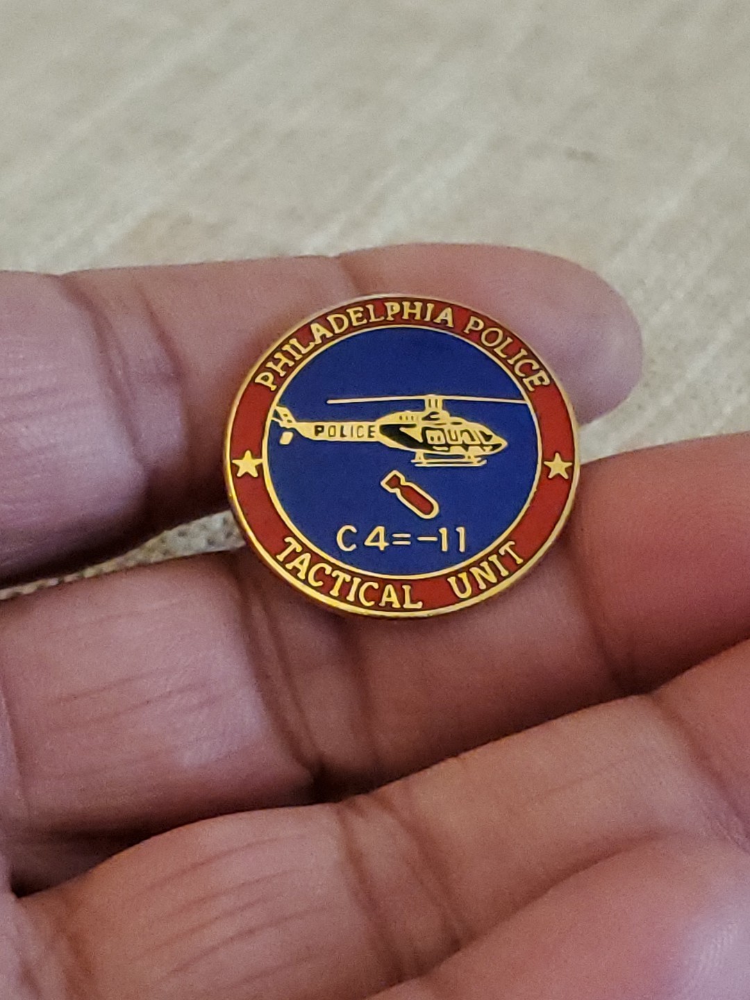 Philadelphia Police Helicopter Pin