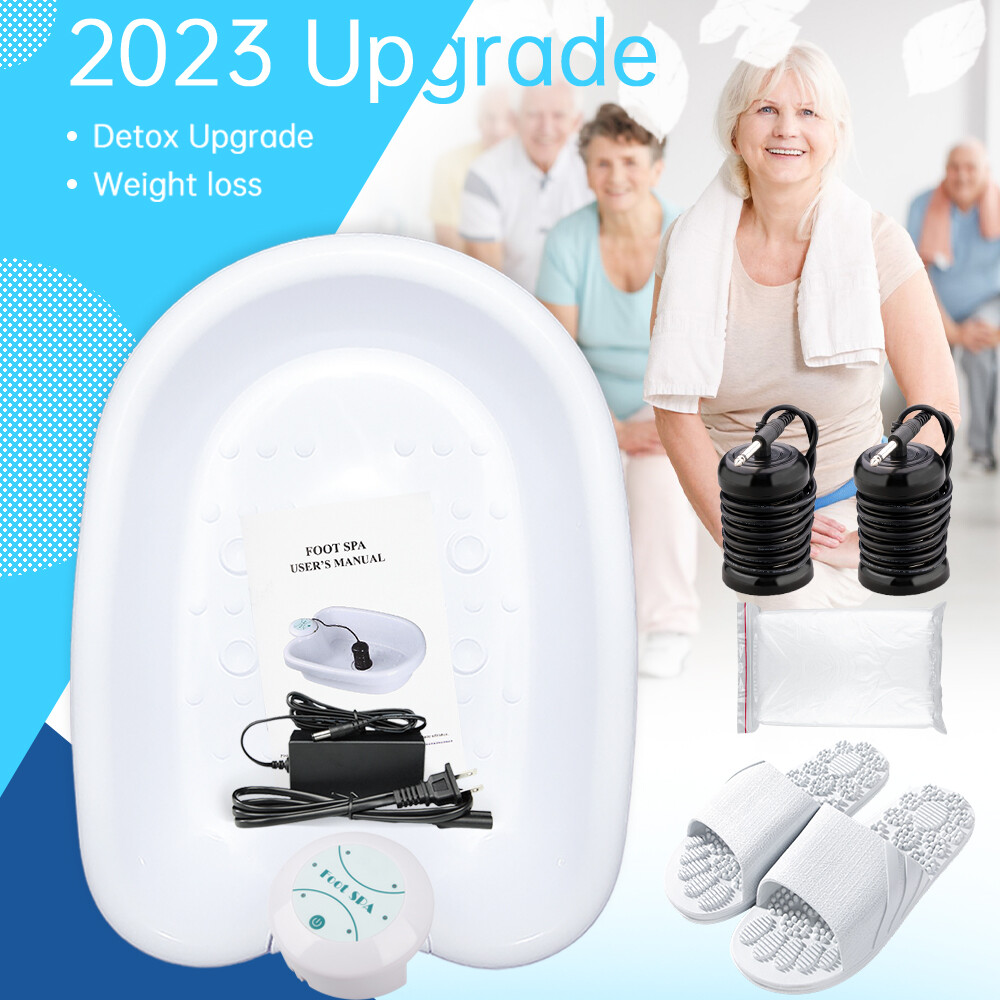 Ionic Foot Bath Detox Machine 2023 Upgrade Ion Metal Detox Spa Cleanse System US