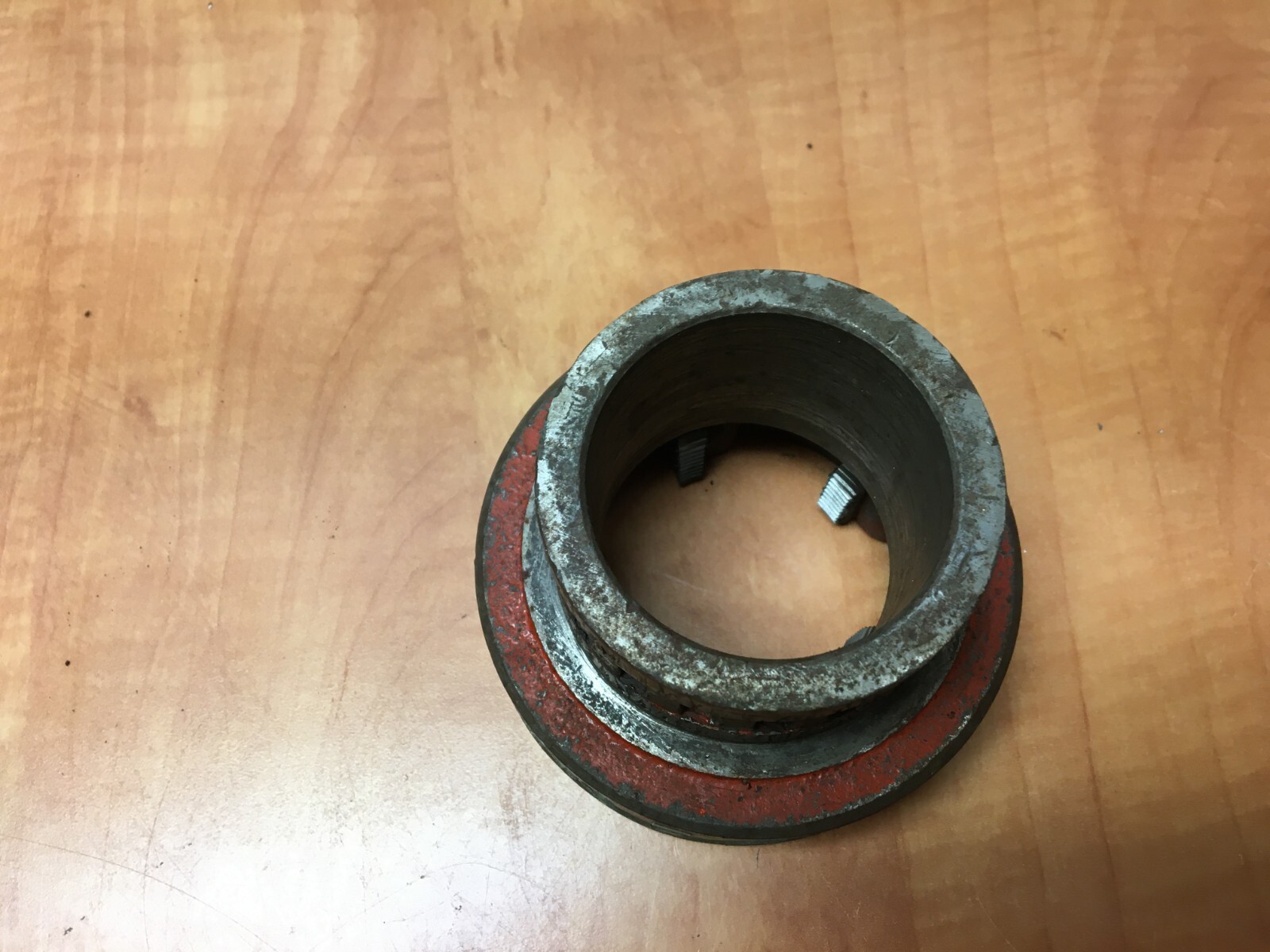 Vintage Toledo No. 12 Ratcheting Pipe Threader With 2" Die Head