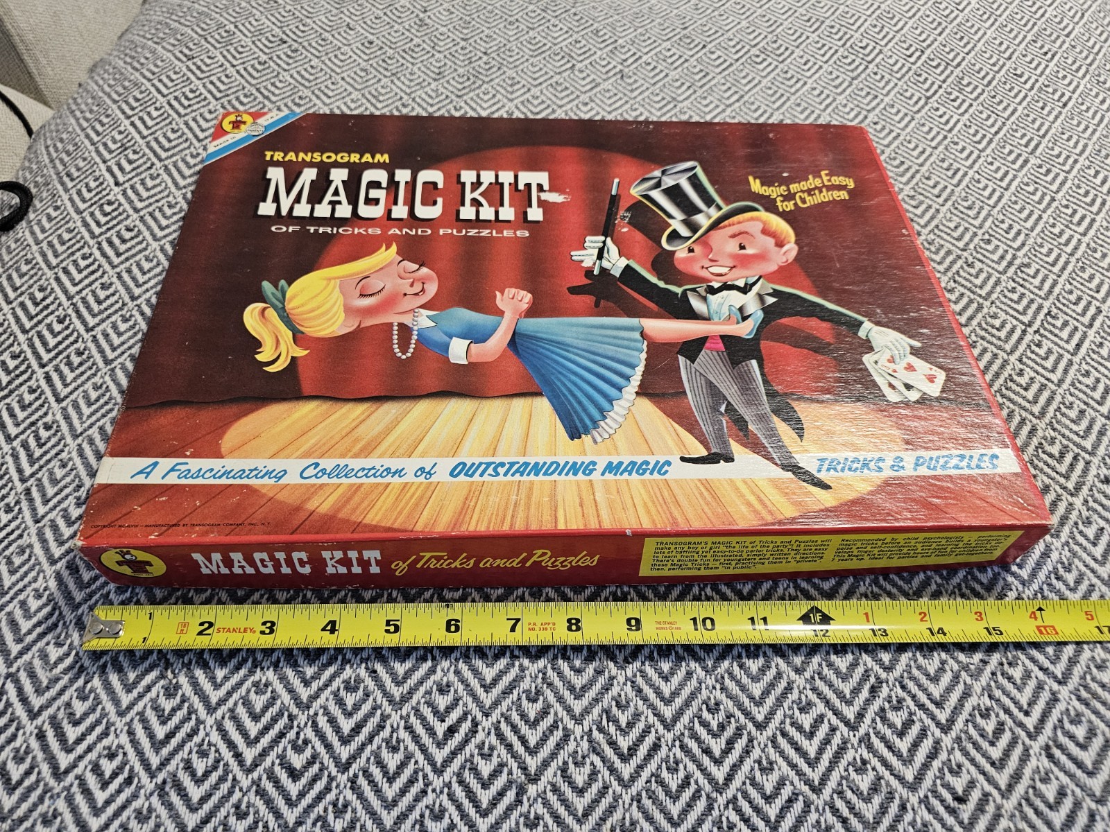 Vintage 1953 Magic Kit Transogram