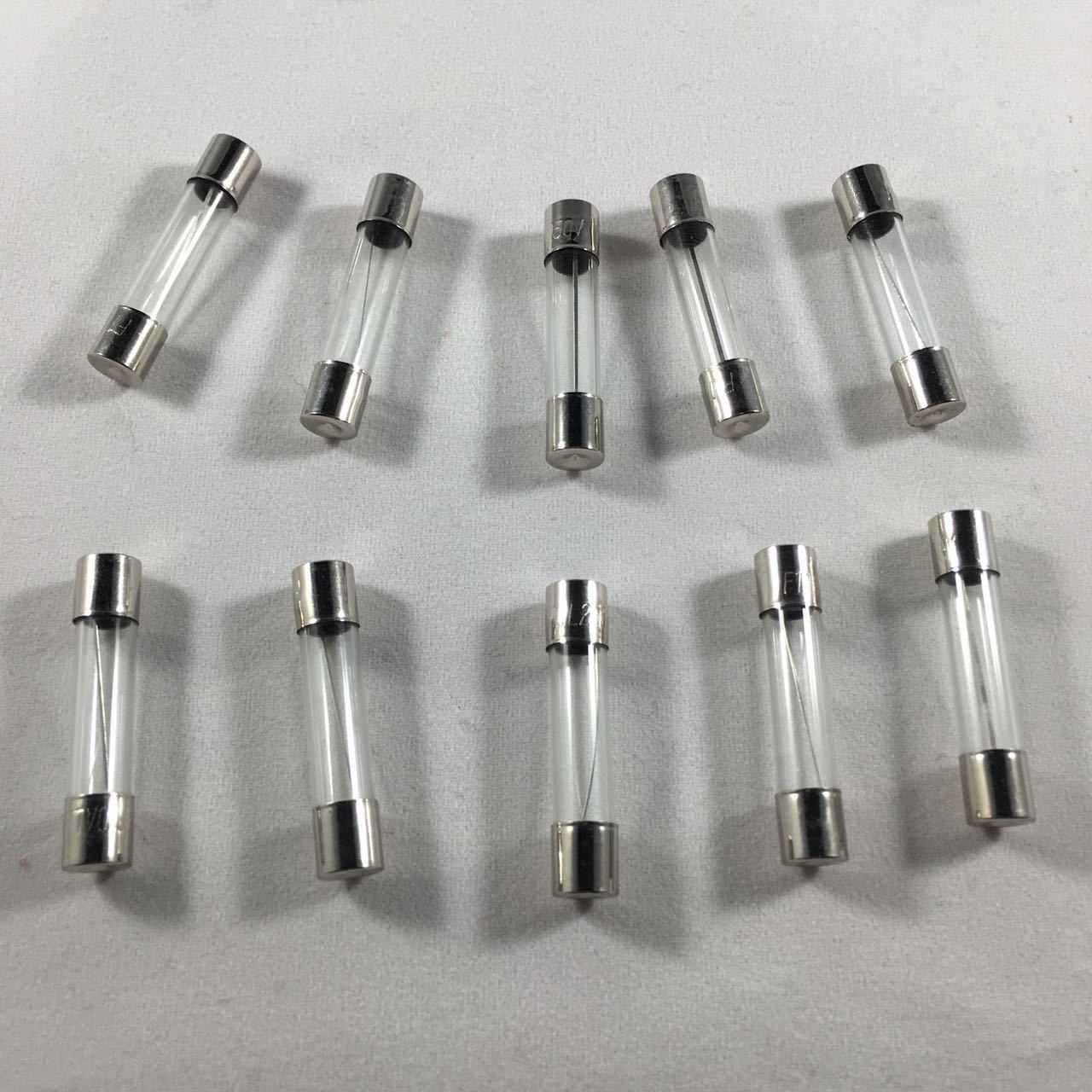 10pcs/lot 10A 250V Fast Blow Fuse Glass Tube 6X30mm F10AL250V QUICK BLOW FUSE
